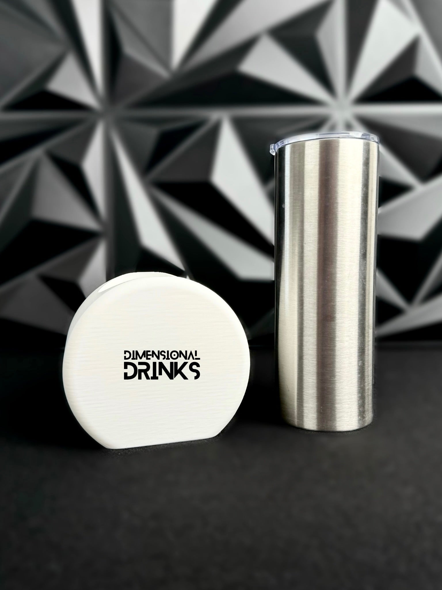 Small Circle 3D Tumbler Sleeve