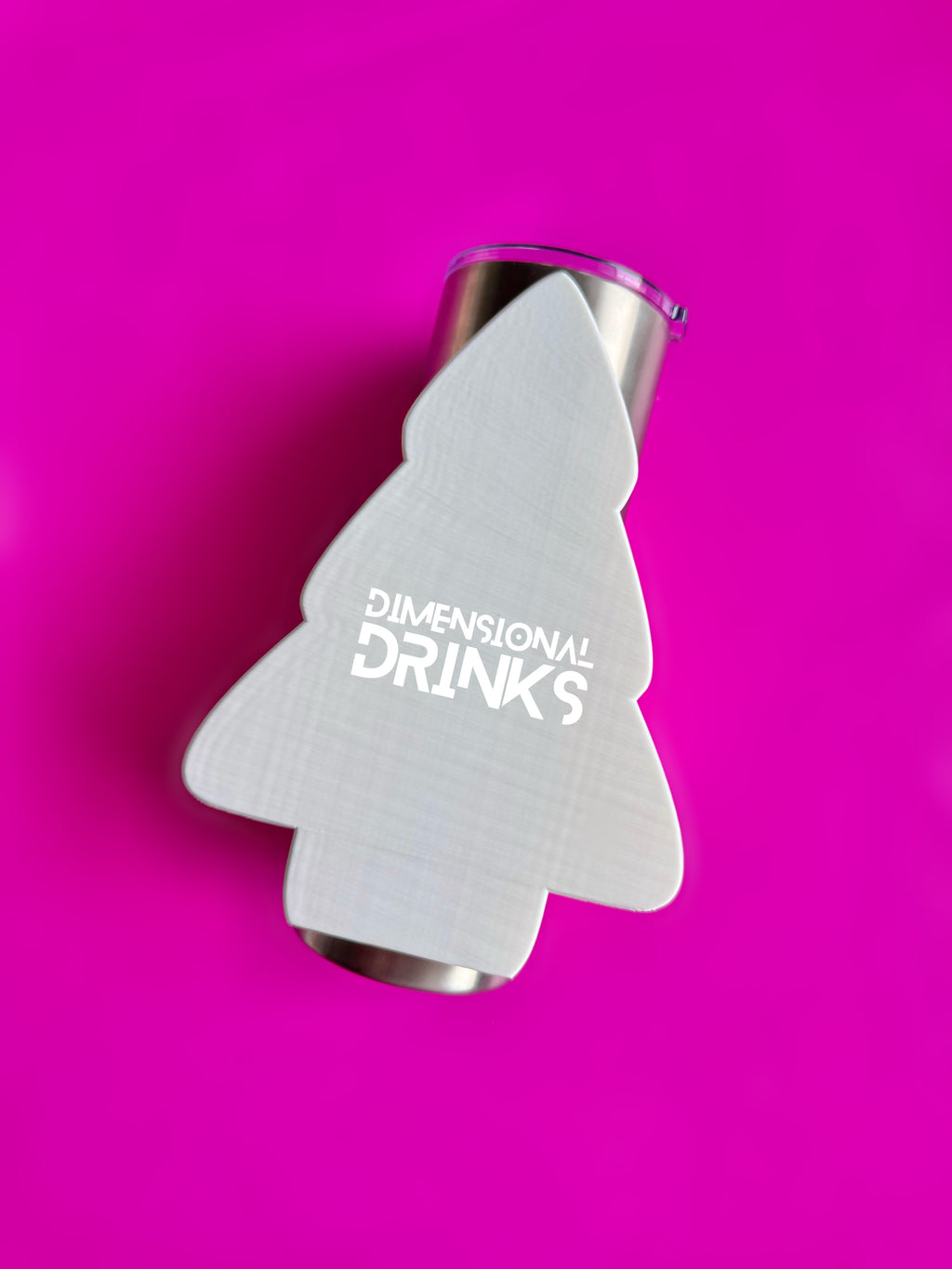 Christmas Tree Cake 3D Tumbler Sleeve