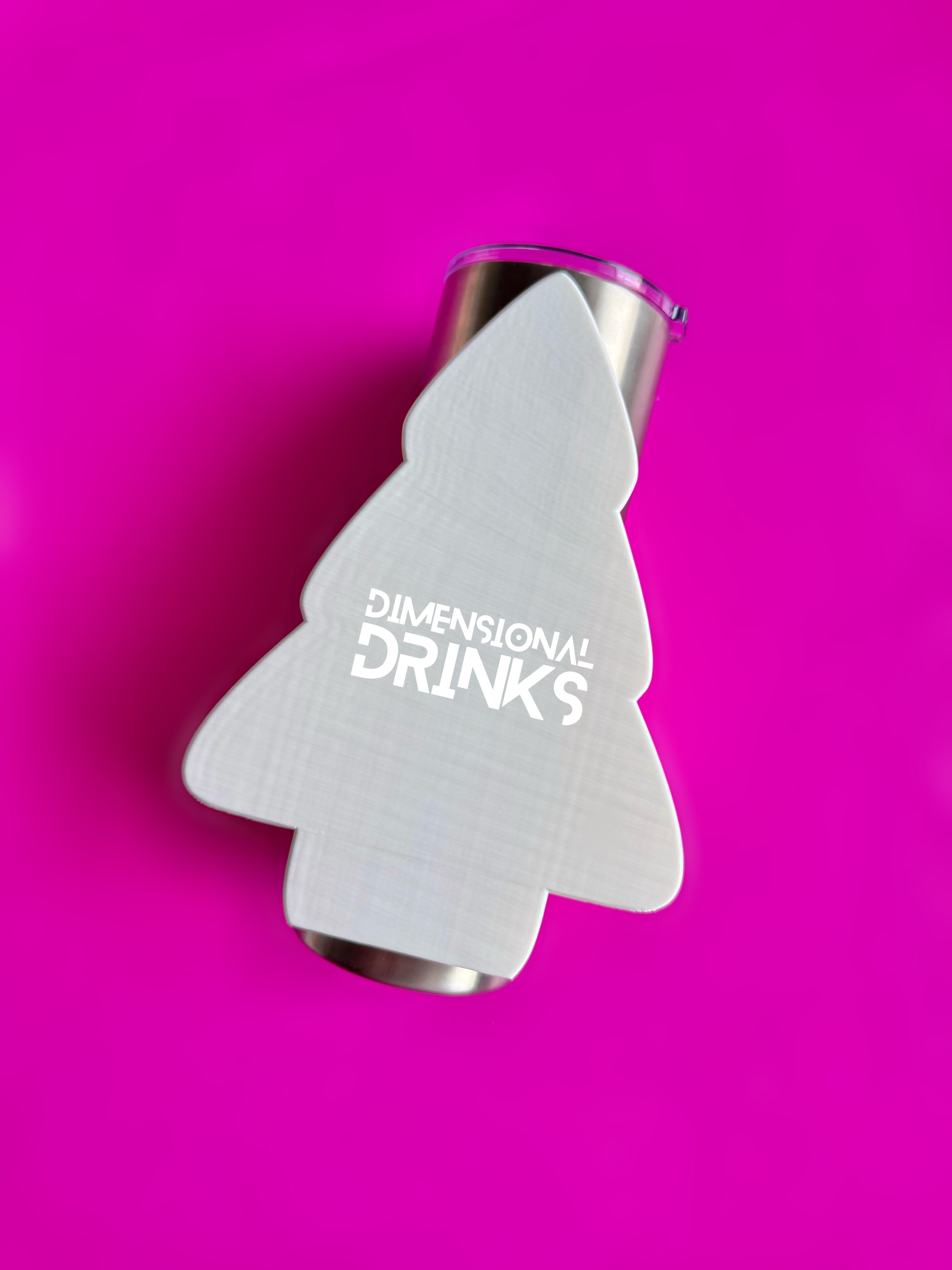 Christmas Tree Cake 3D Tumbler Sleeve