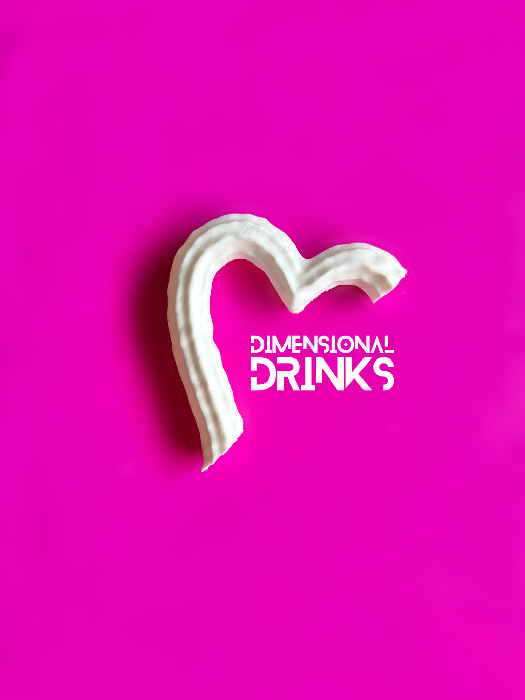 Heart Churro 3D Tumbler Handle