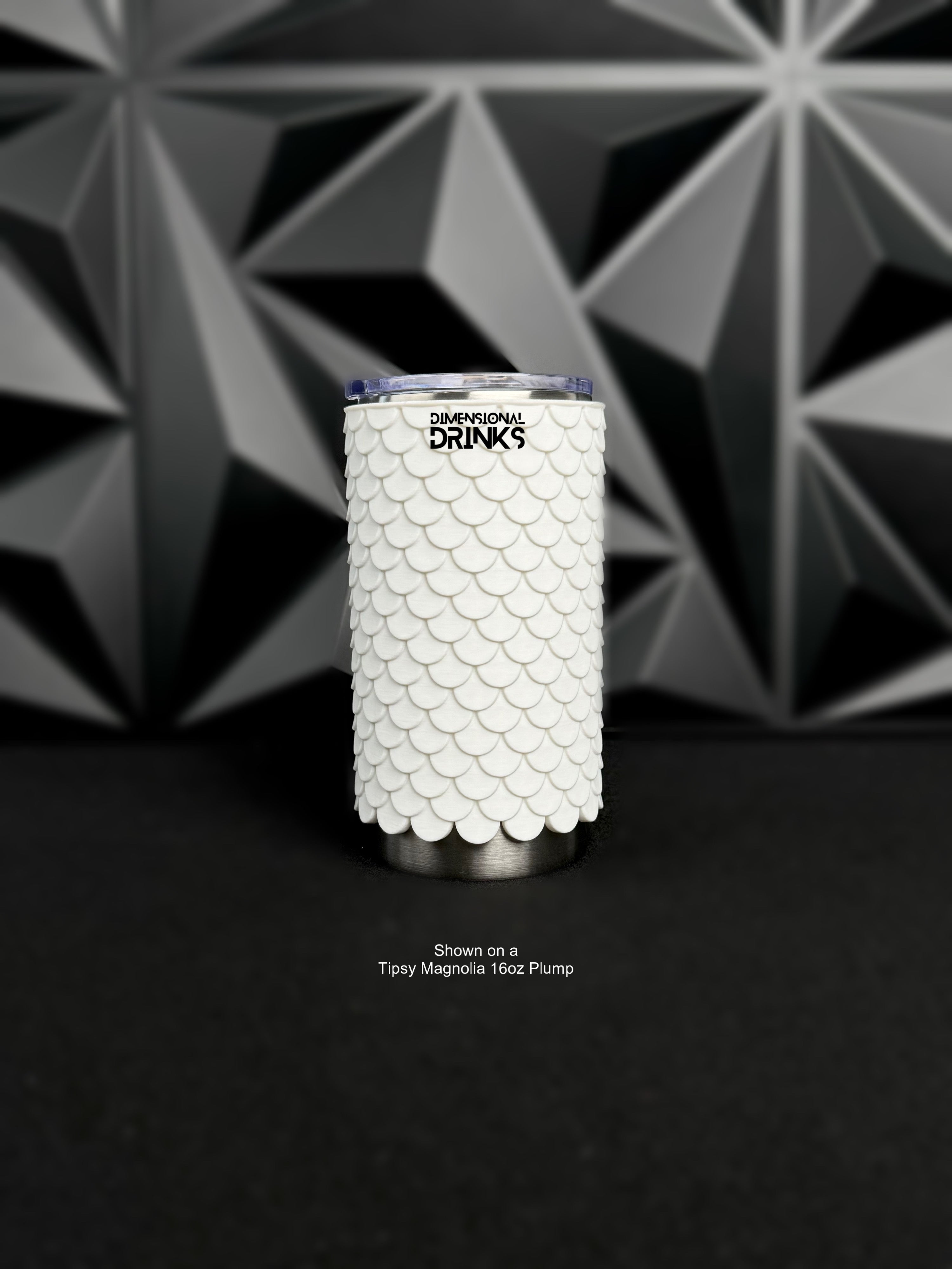 Mermaid Scales 3D Tumbler Sleeve