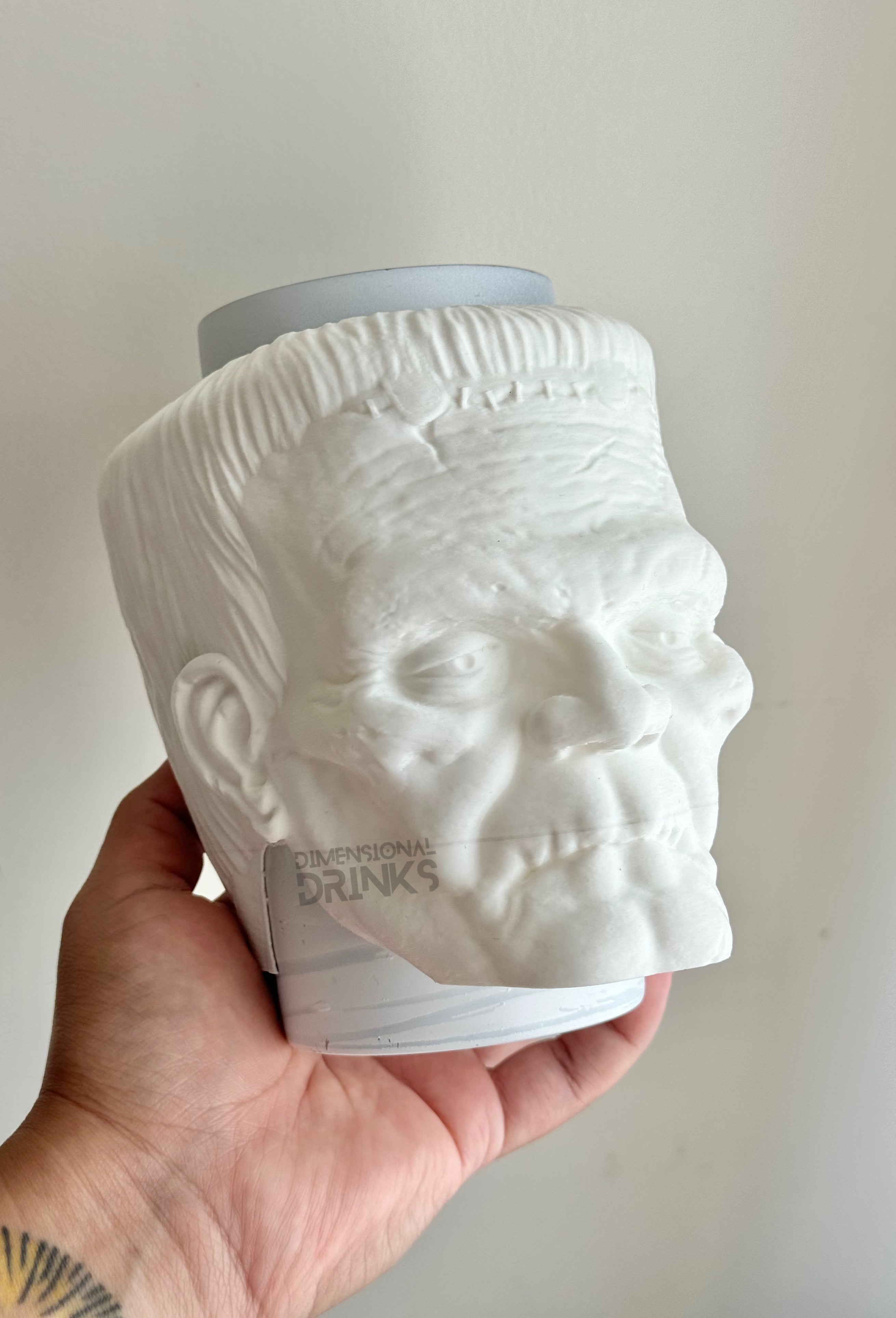 Frankenstein 3D Tumbler Sleeve