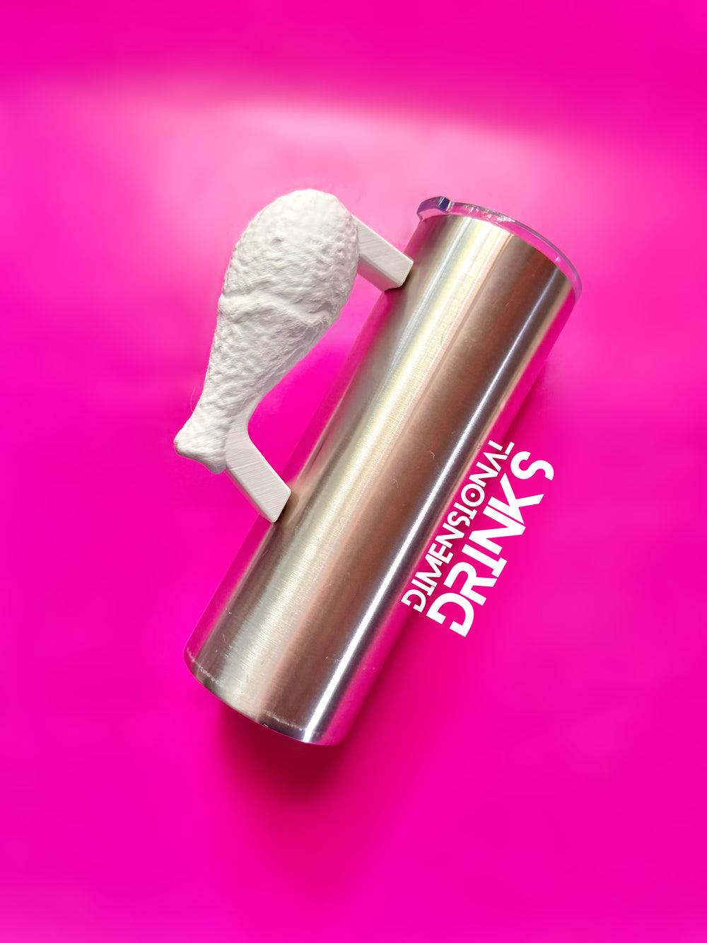 Chicken Leg 3D Tumbler Handle