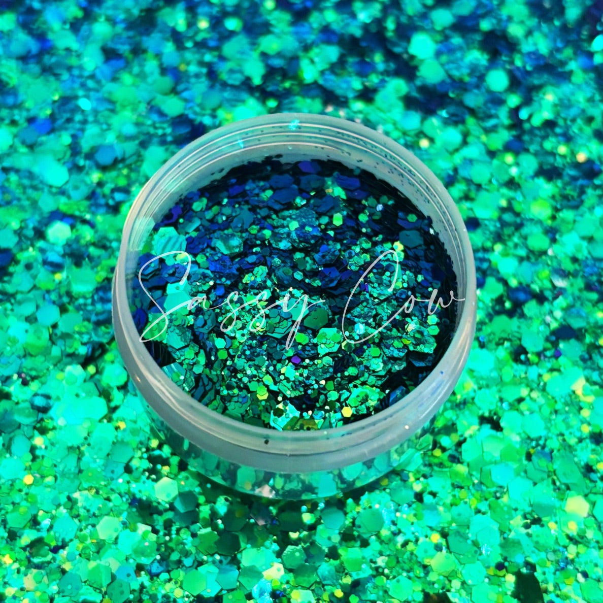 TURKS & CAICOS - Chunky Color Shift Mixed Glitter