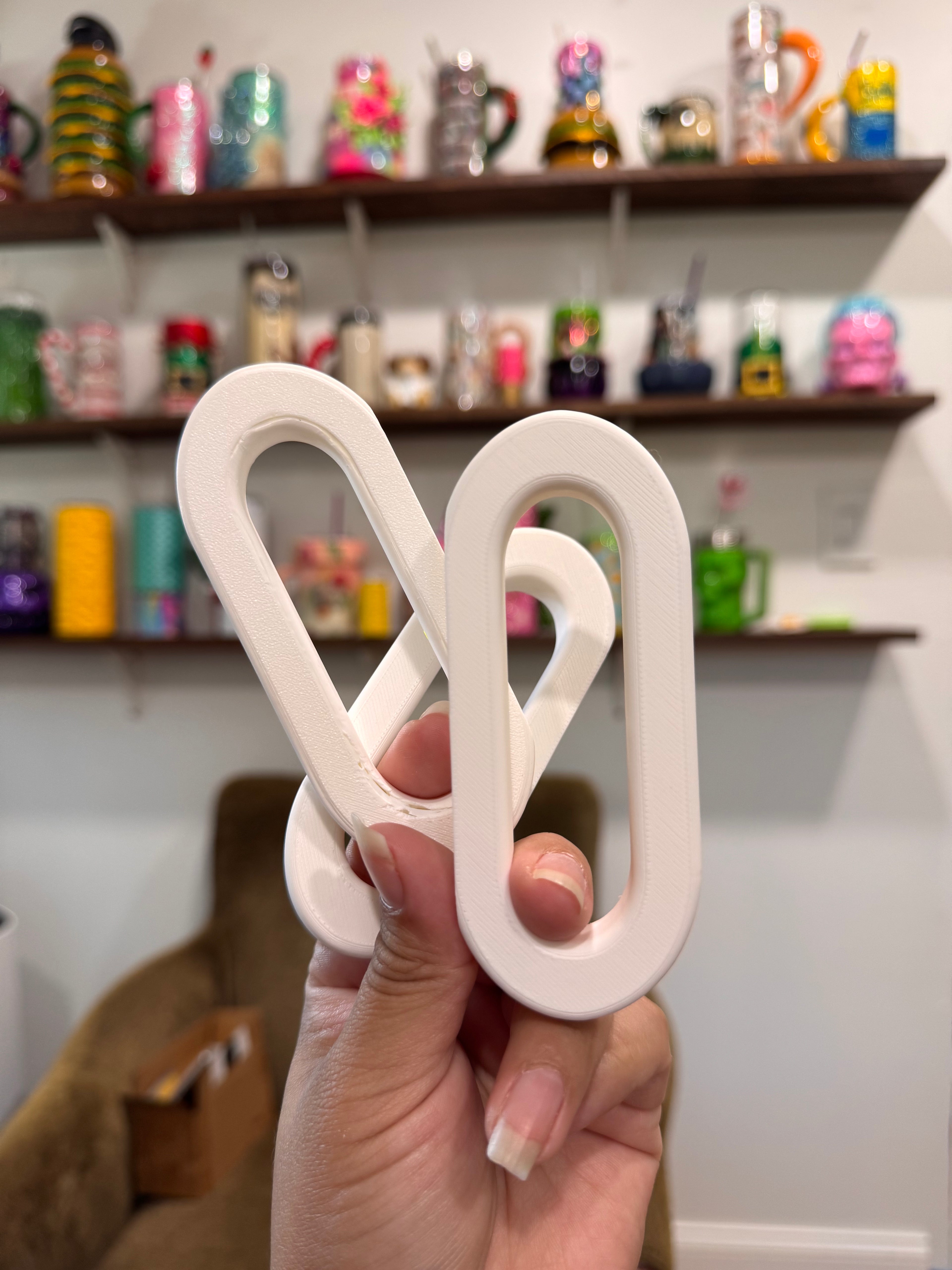 B - Grade Oval Handles (x1)