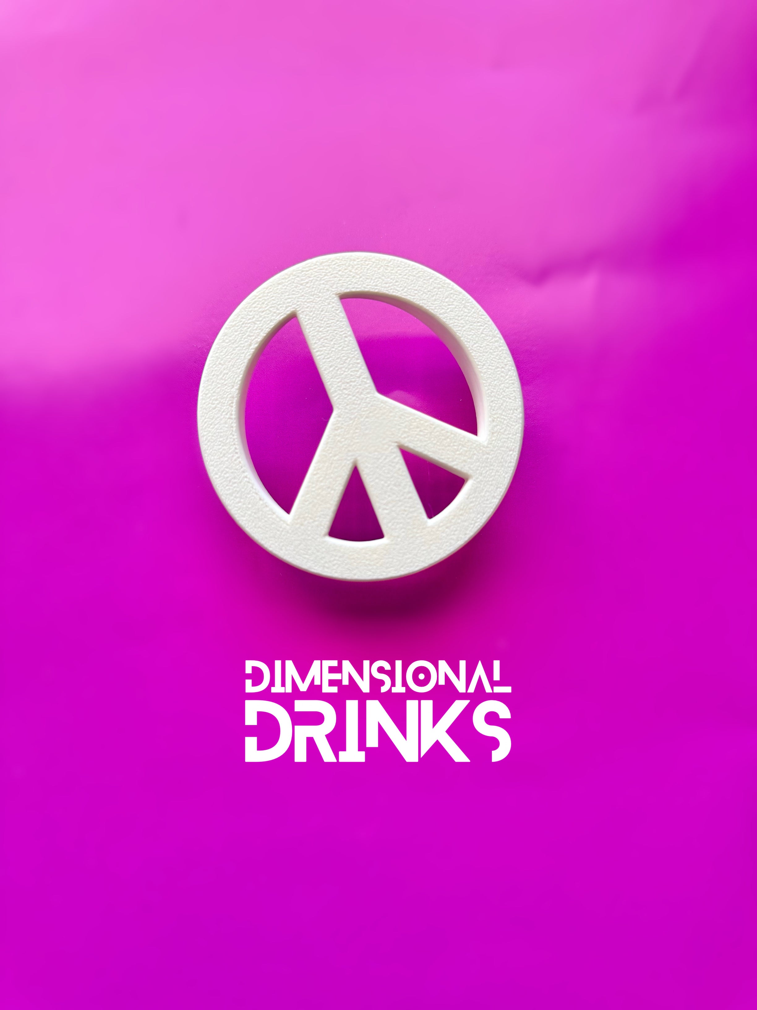 Peace Sign Tumbler Add-On
