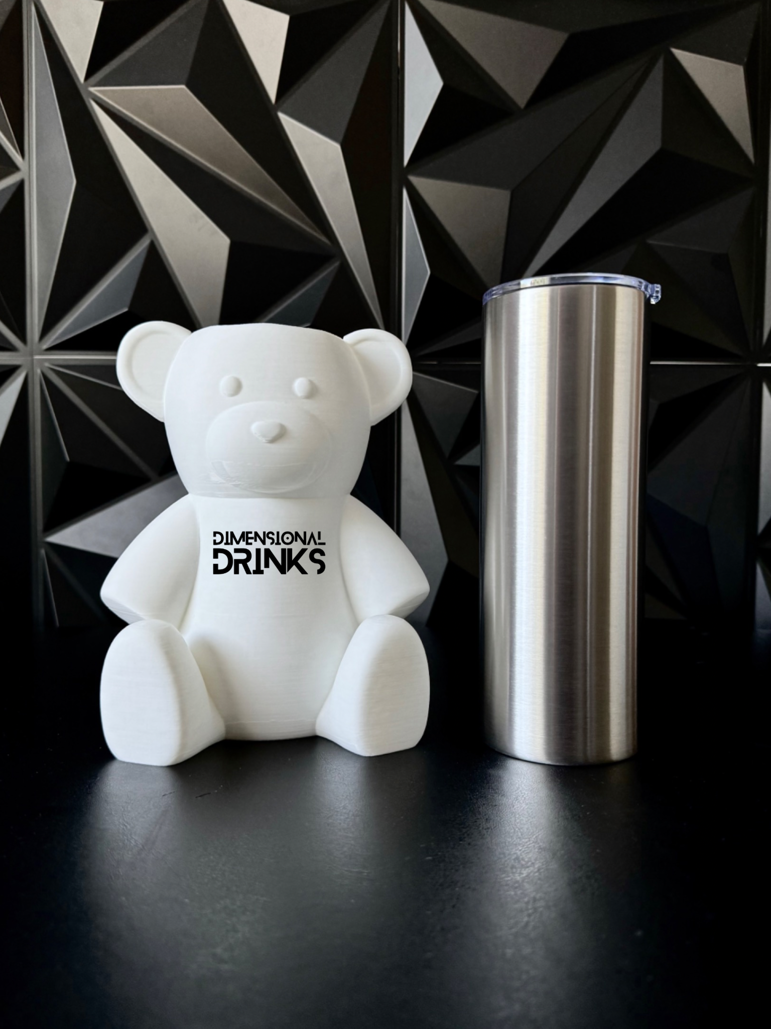 Bear 3D Tumbler Sleeve