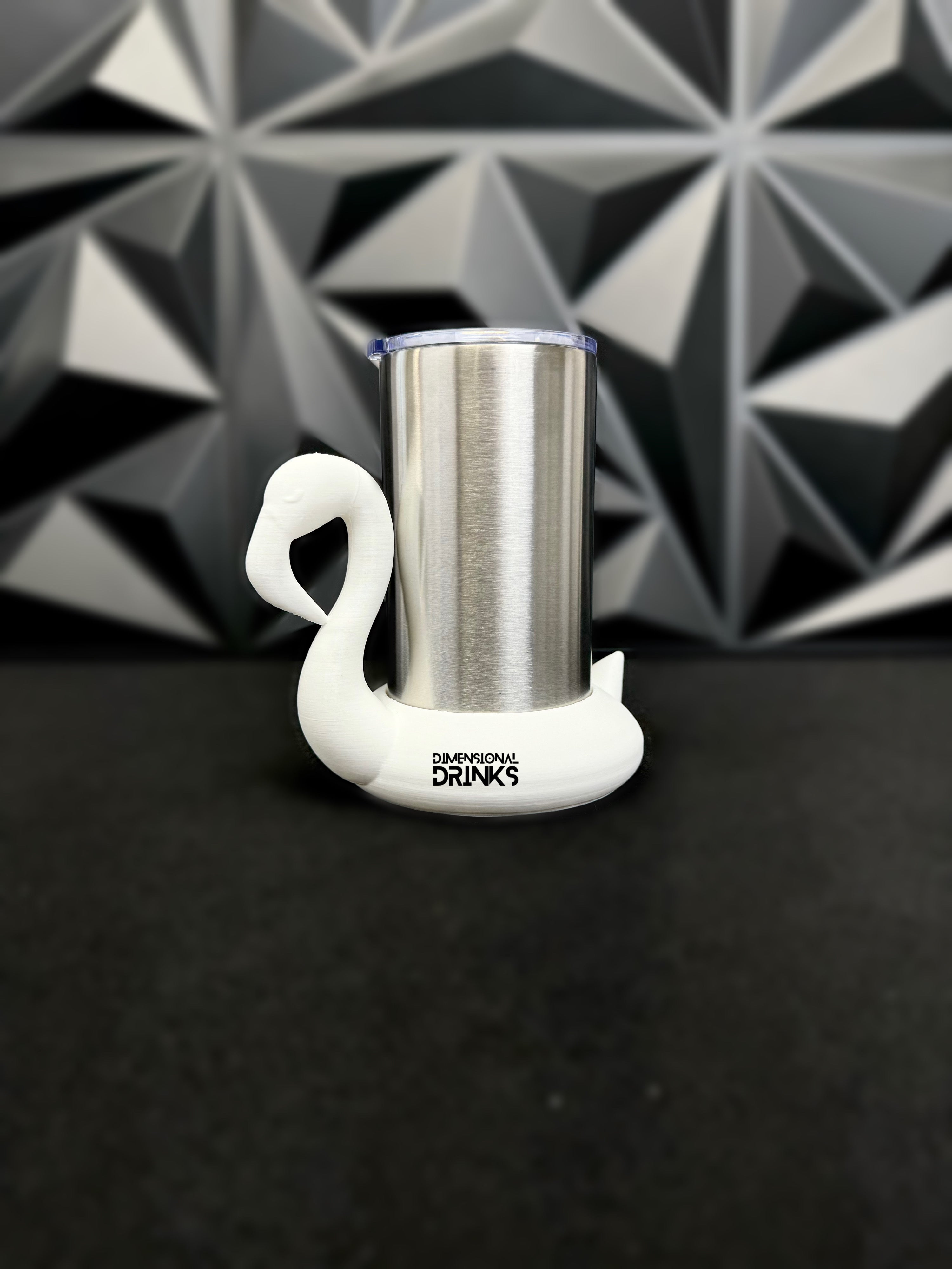 Flamingo Floaty 3D Tumbler Sleeve