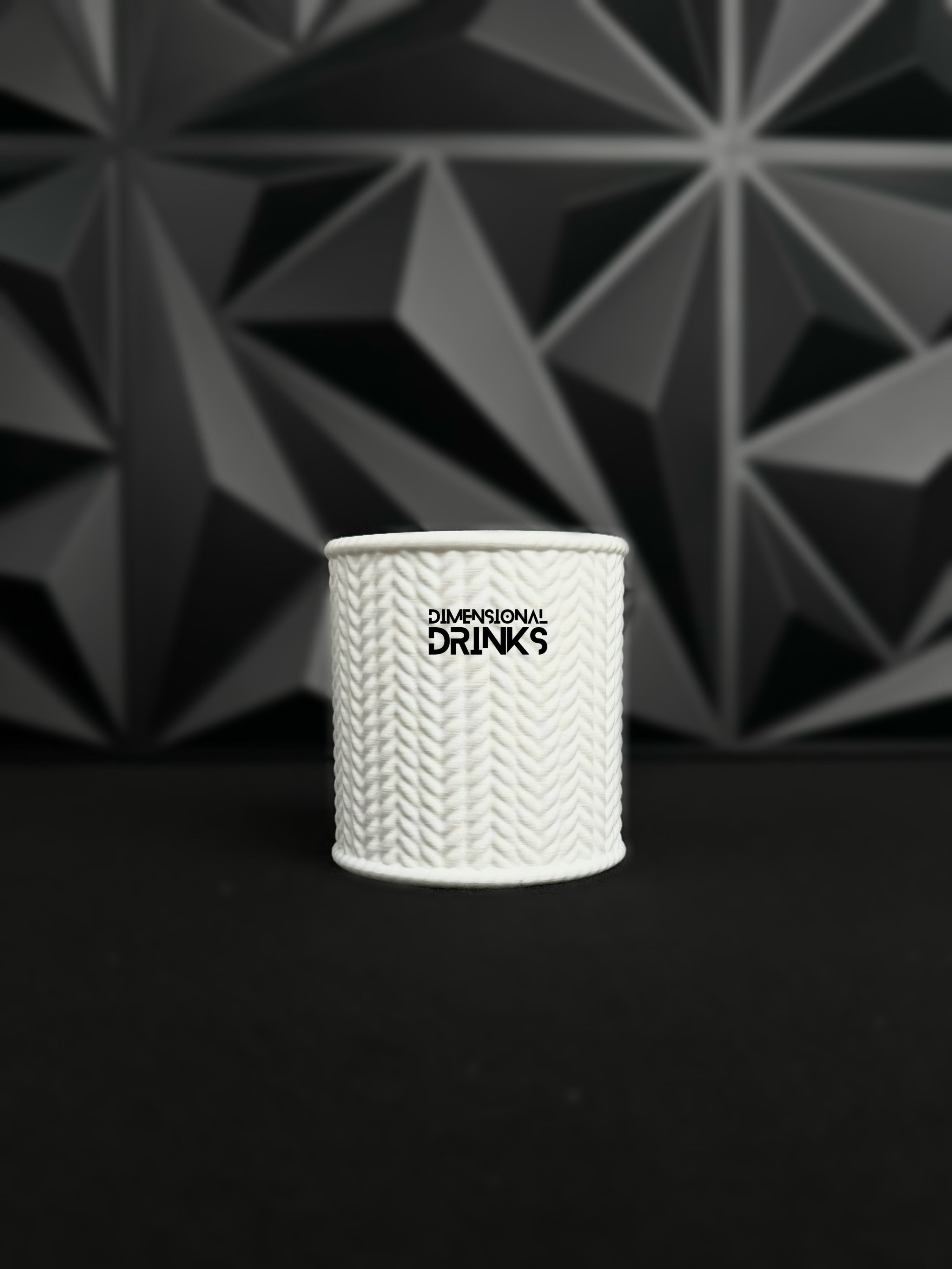 Sweater Knit 3D Tumbler Sleeve
