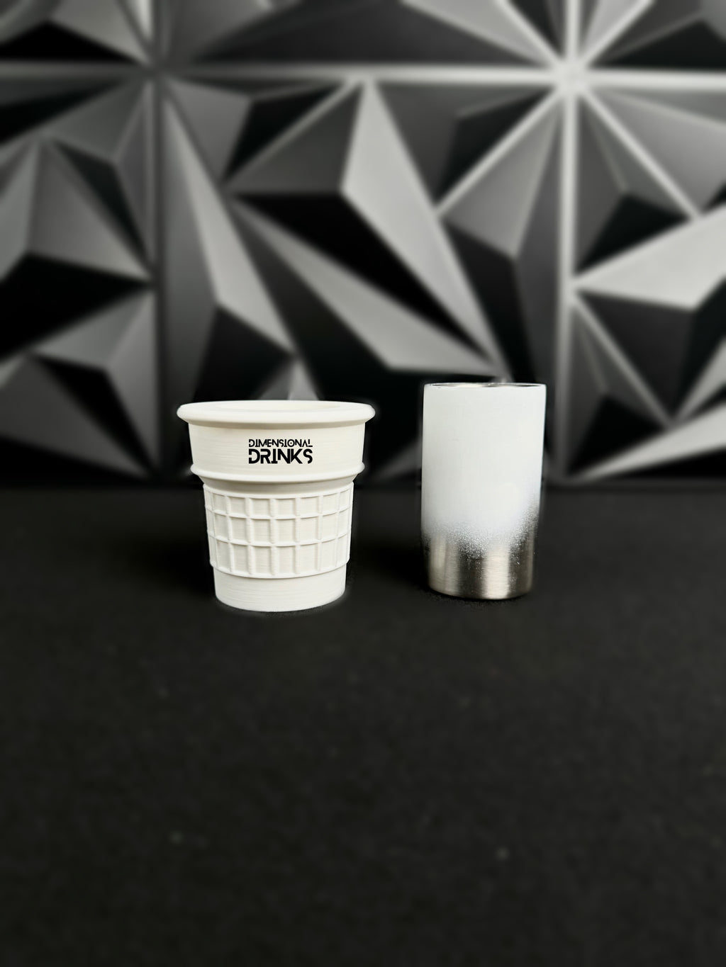 Mini Waffle Cone 3D Tumbler Sleeve