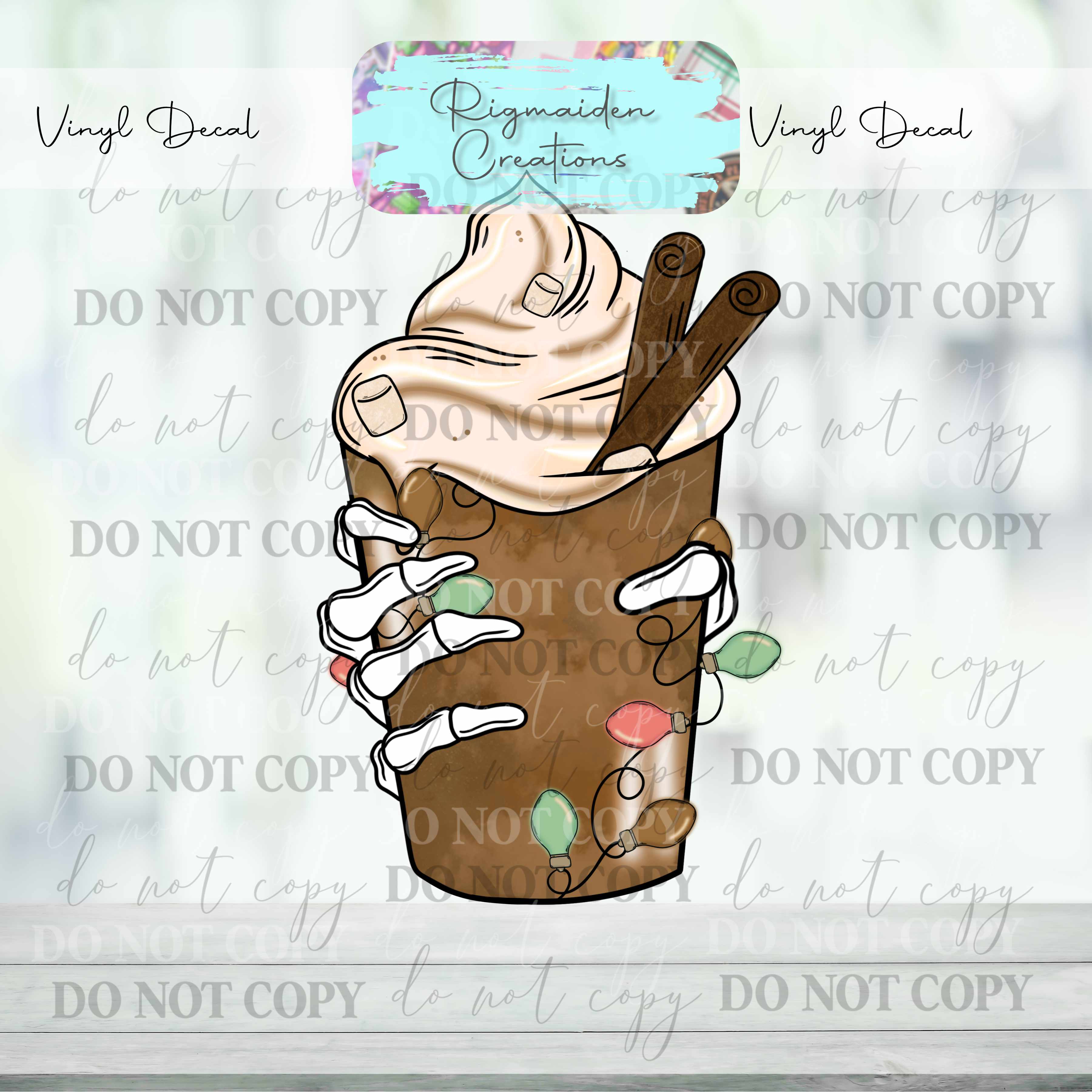 Holiday Seasons Vinyl Decal