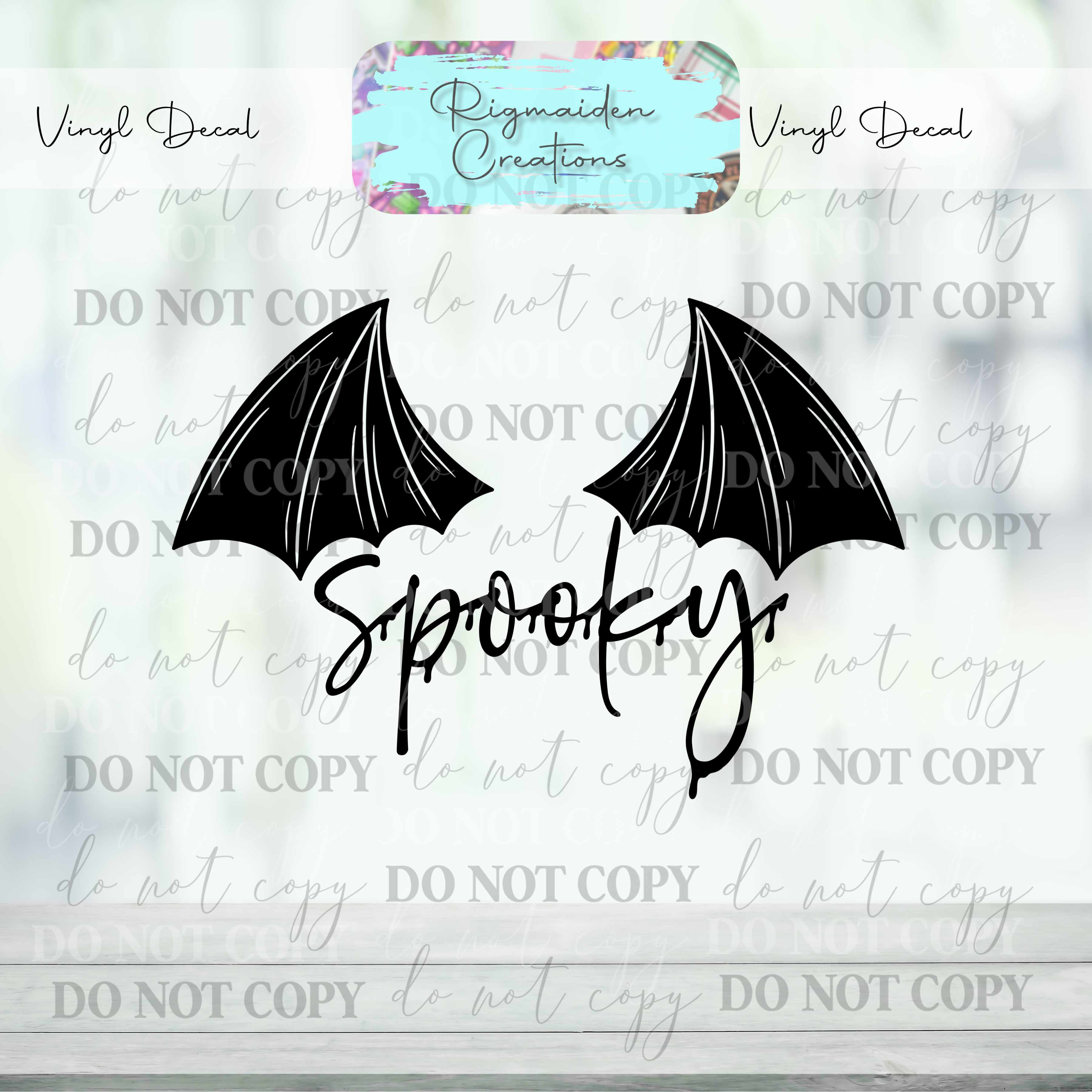 Bat Wings Vinyl Decal