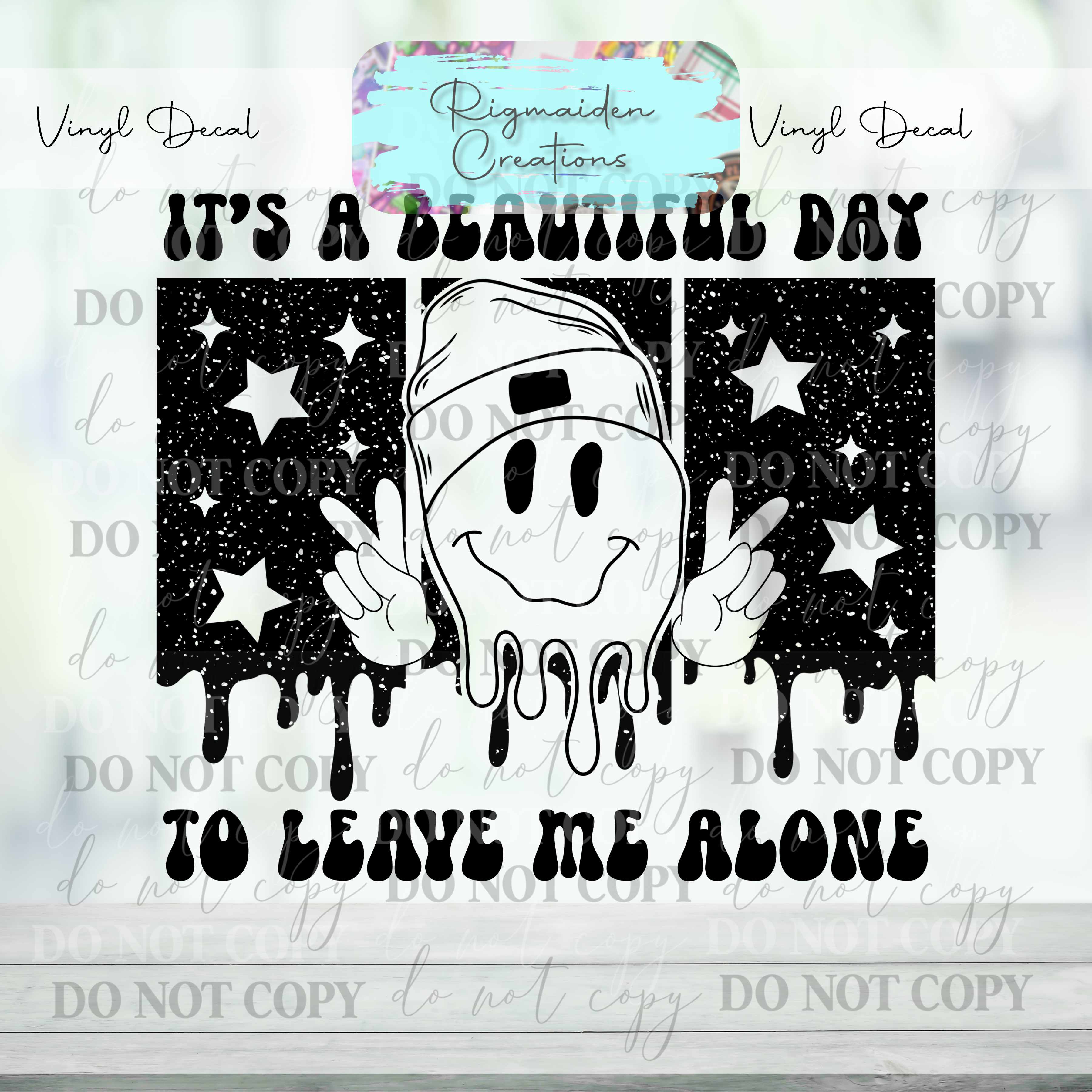 Leave Me Alone 2 Vinyl Decal