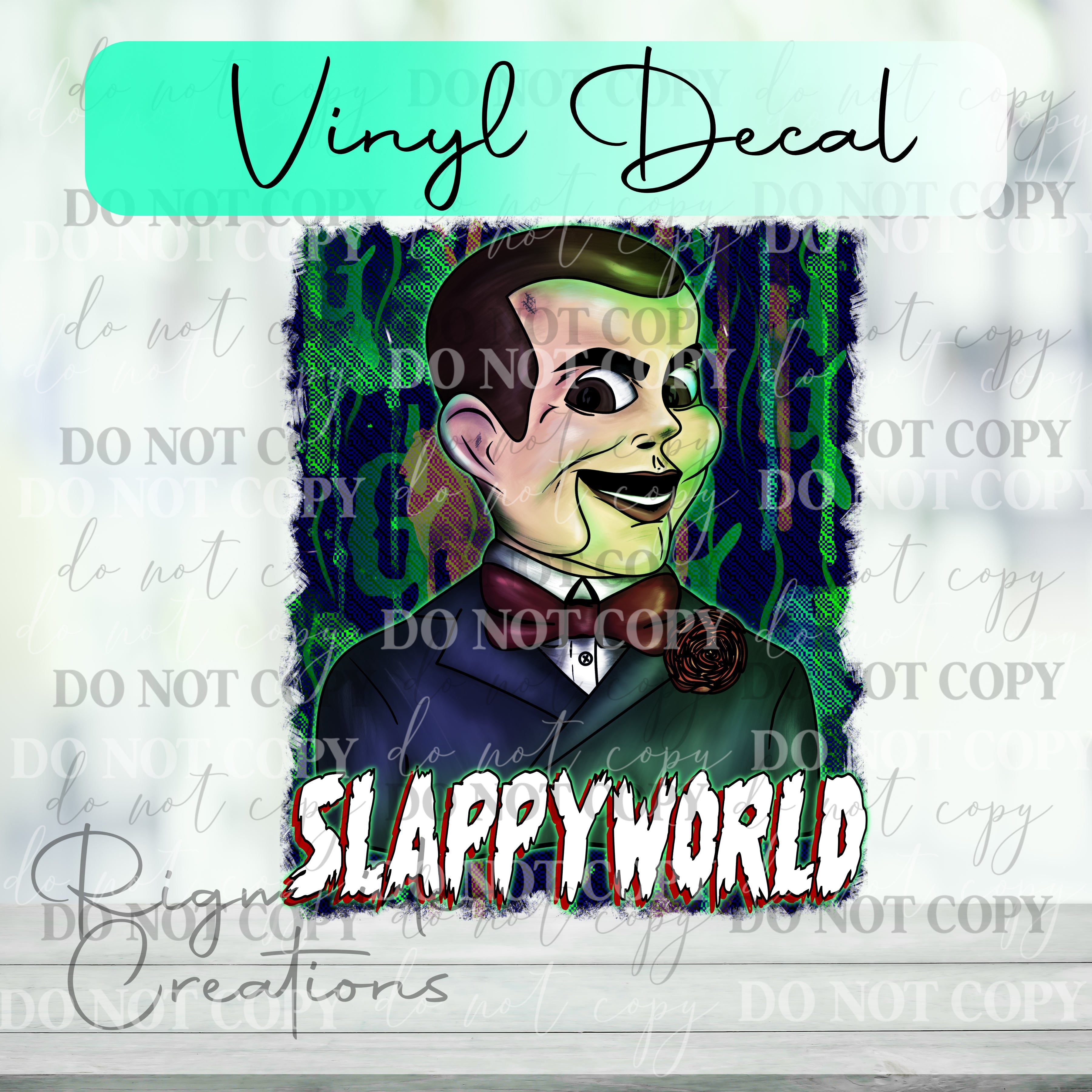 Kids Horror Books Vinyl Decal {MULTIPLE}