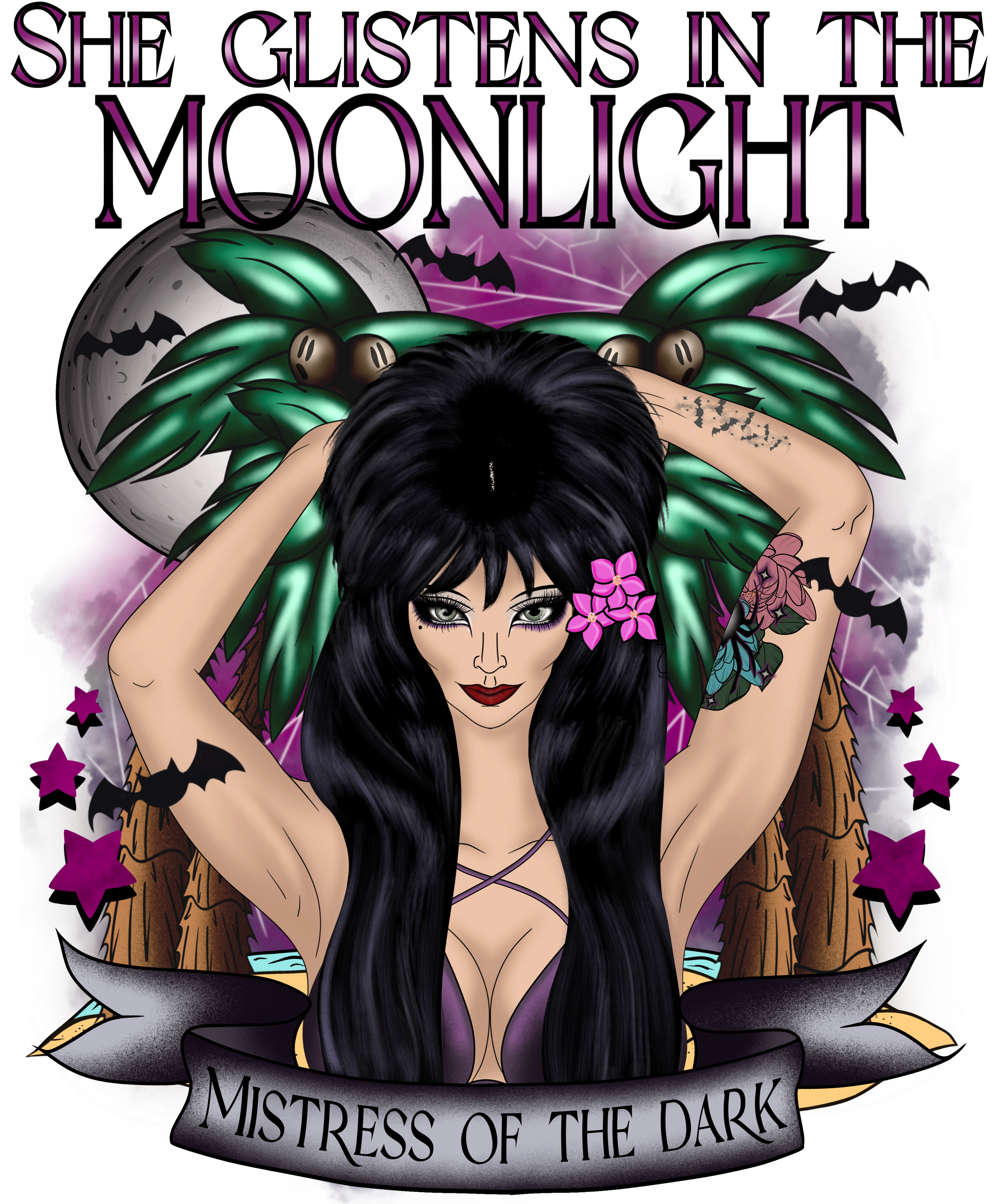 Spooky Girls of Summer Vinyl Decal {MULTIPLE}