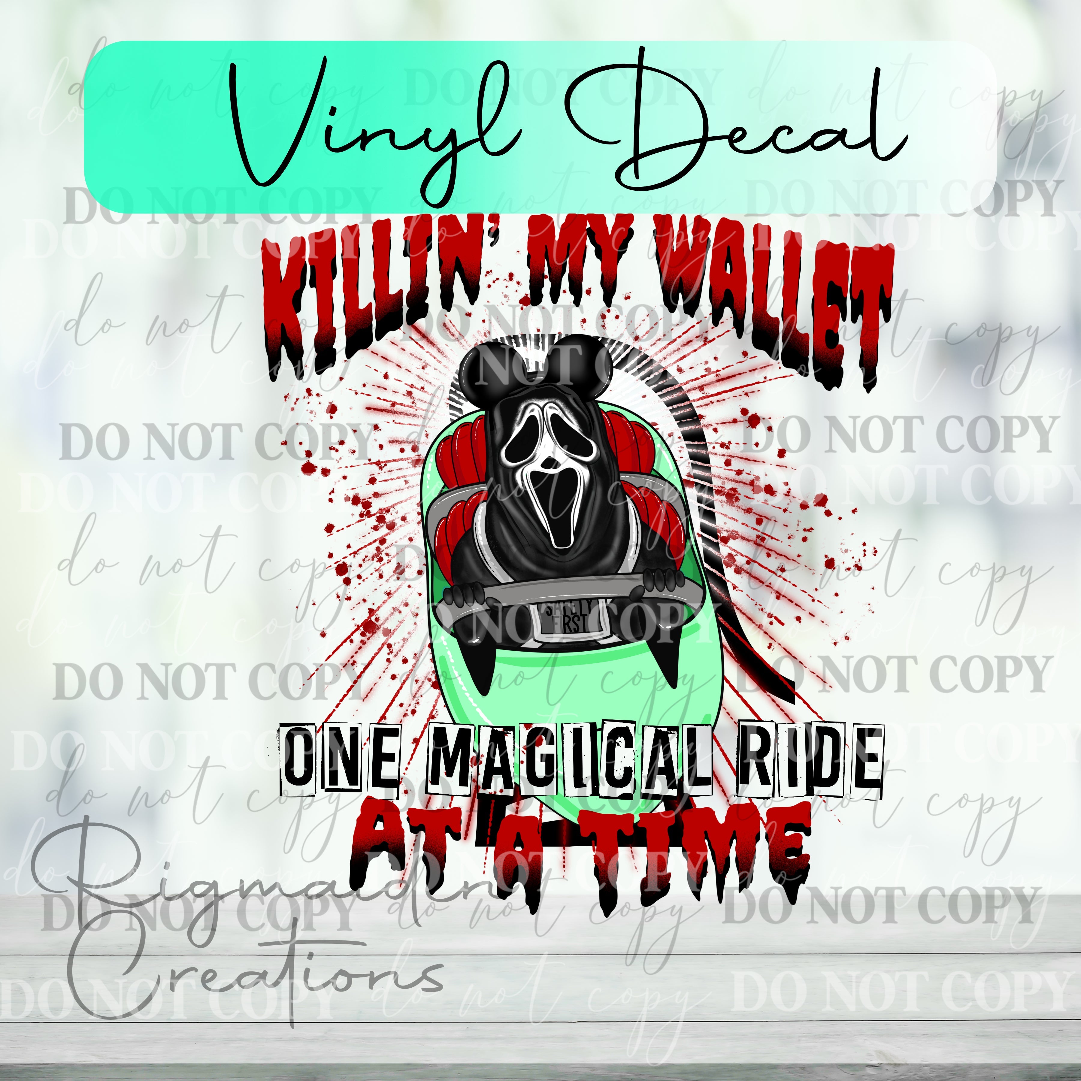 Spooky Park Vinyl Decal