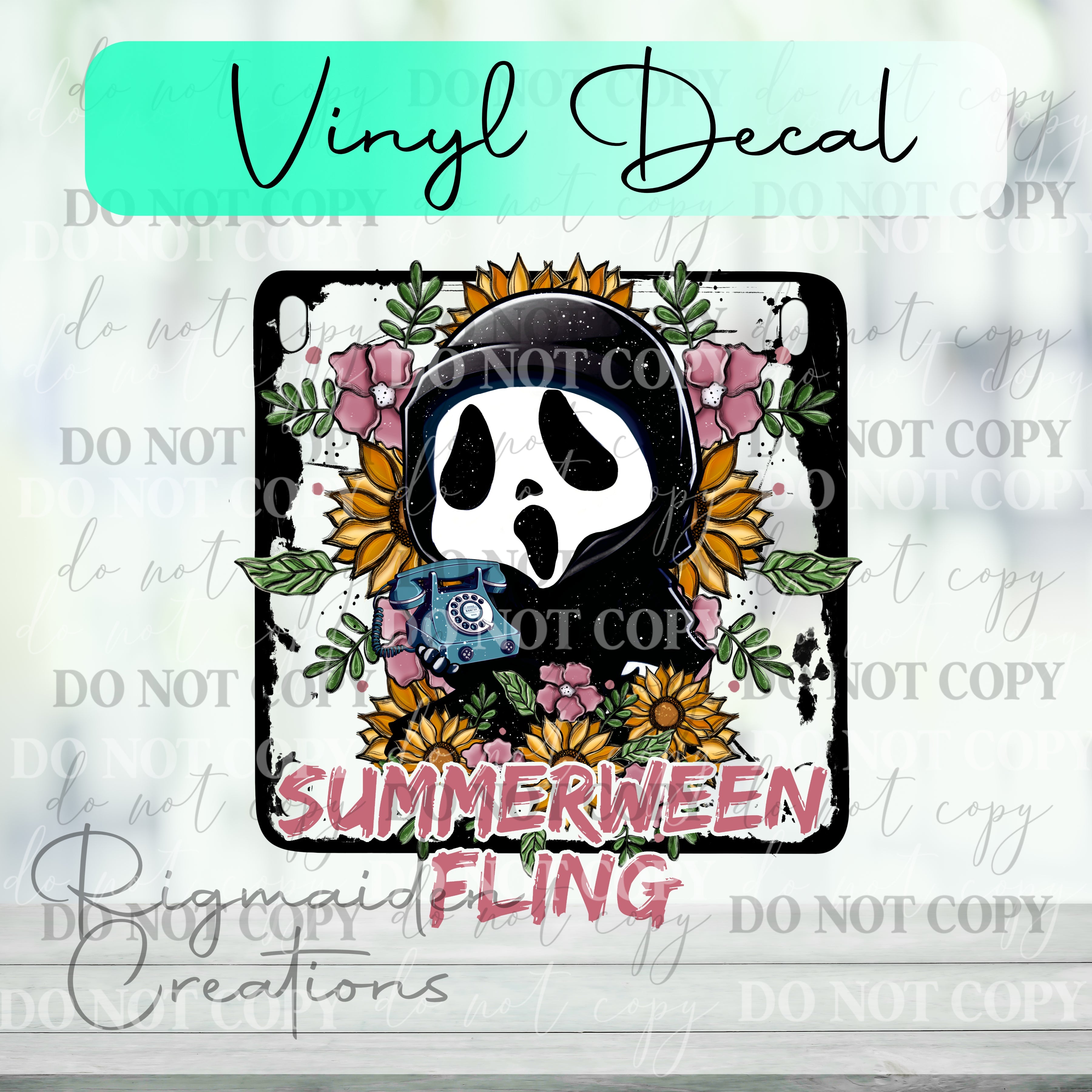 Spooky Boys Summer Vinyl Decal {MULTIPLE}