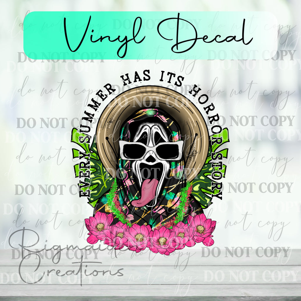 Spooky Boys of Summer Vinyl Decal {MULTIPLE}