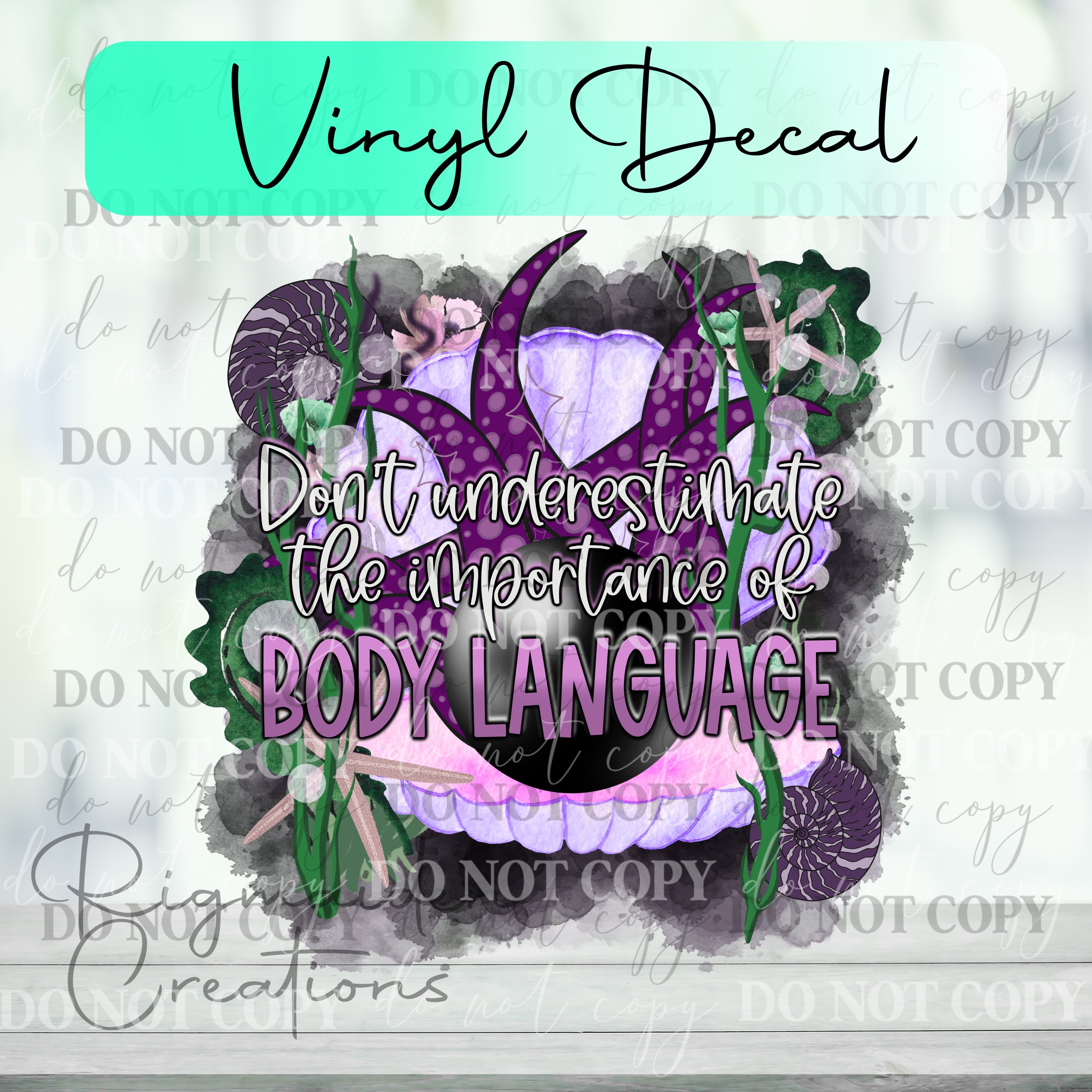 Sea Witch Vinyl Decal