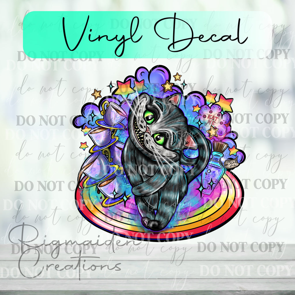 We're All Mad Here Vinyl Decal {Multiple}