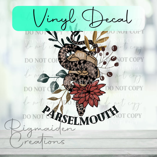 Parselmouth Vinyl Decal