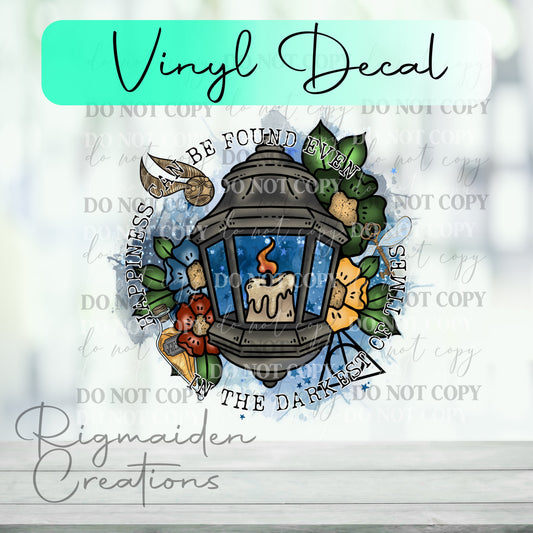 HP Lantern Vinyl Decal