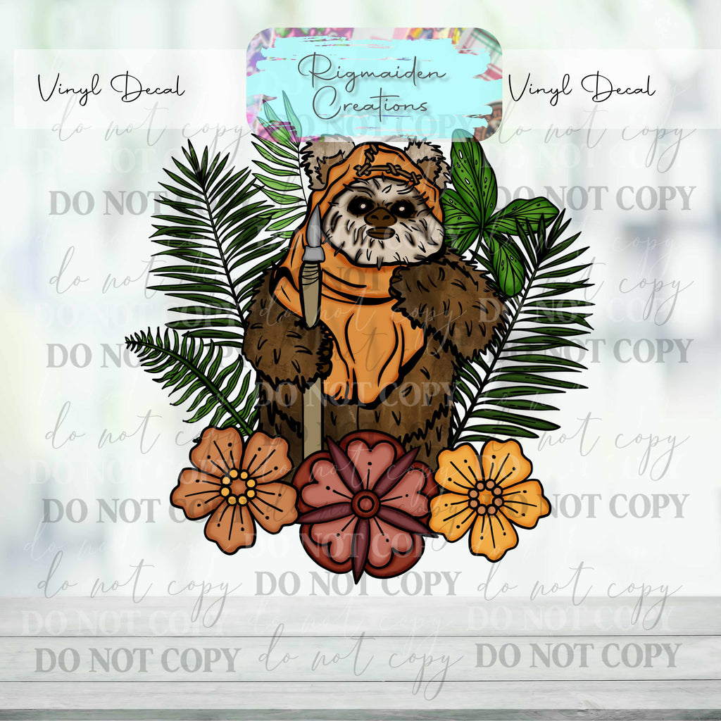 Endor Park Ranger Vinyl Decal {Multiple}