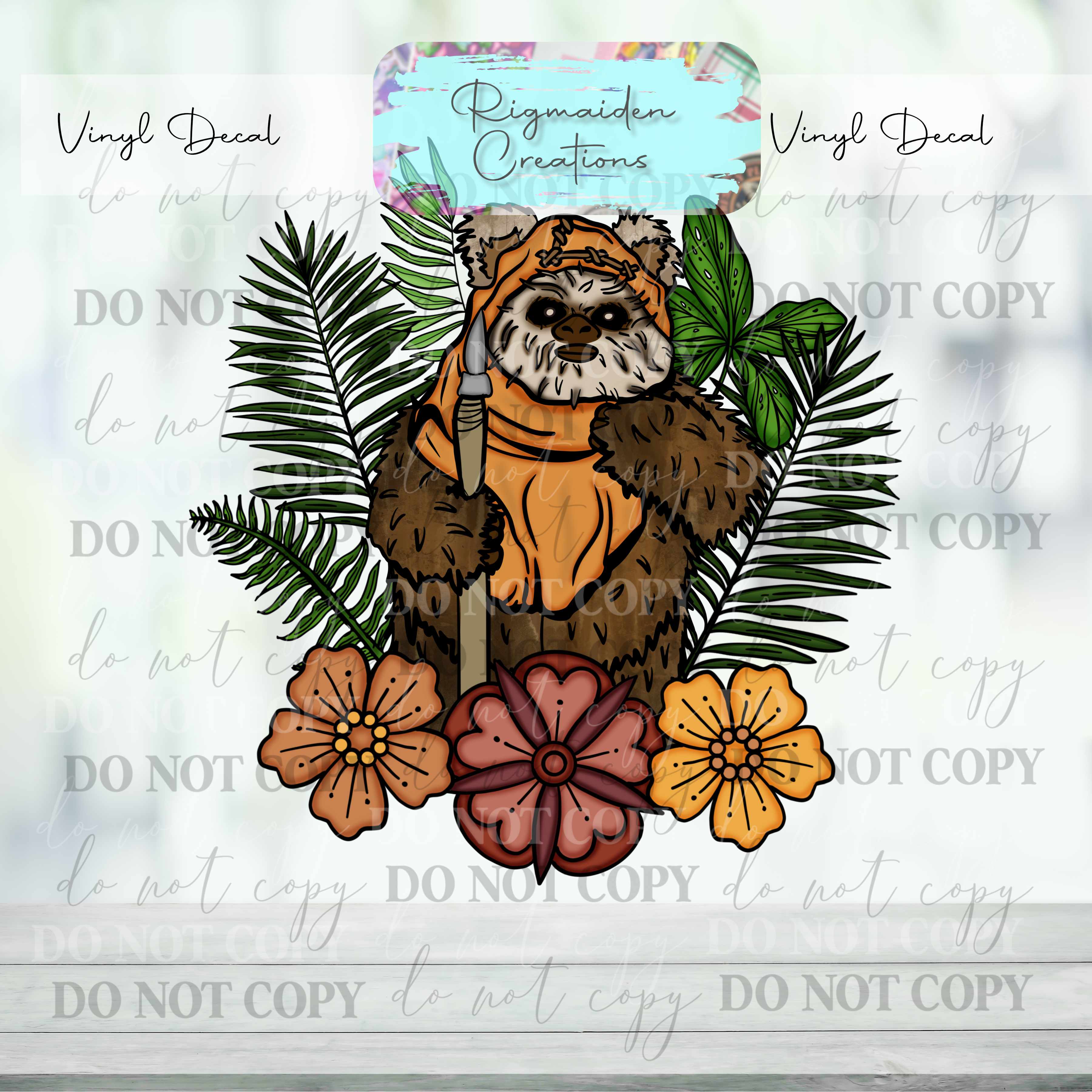 Endor Park Ranger Vinyl Decal {Multiple}