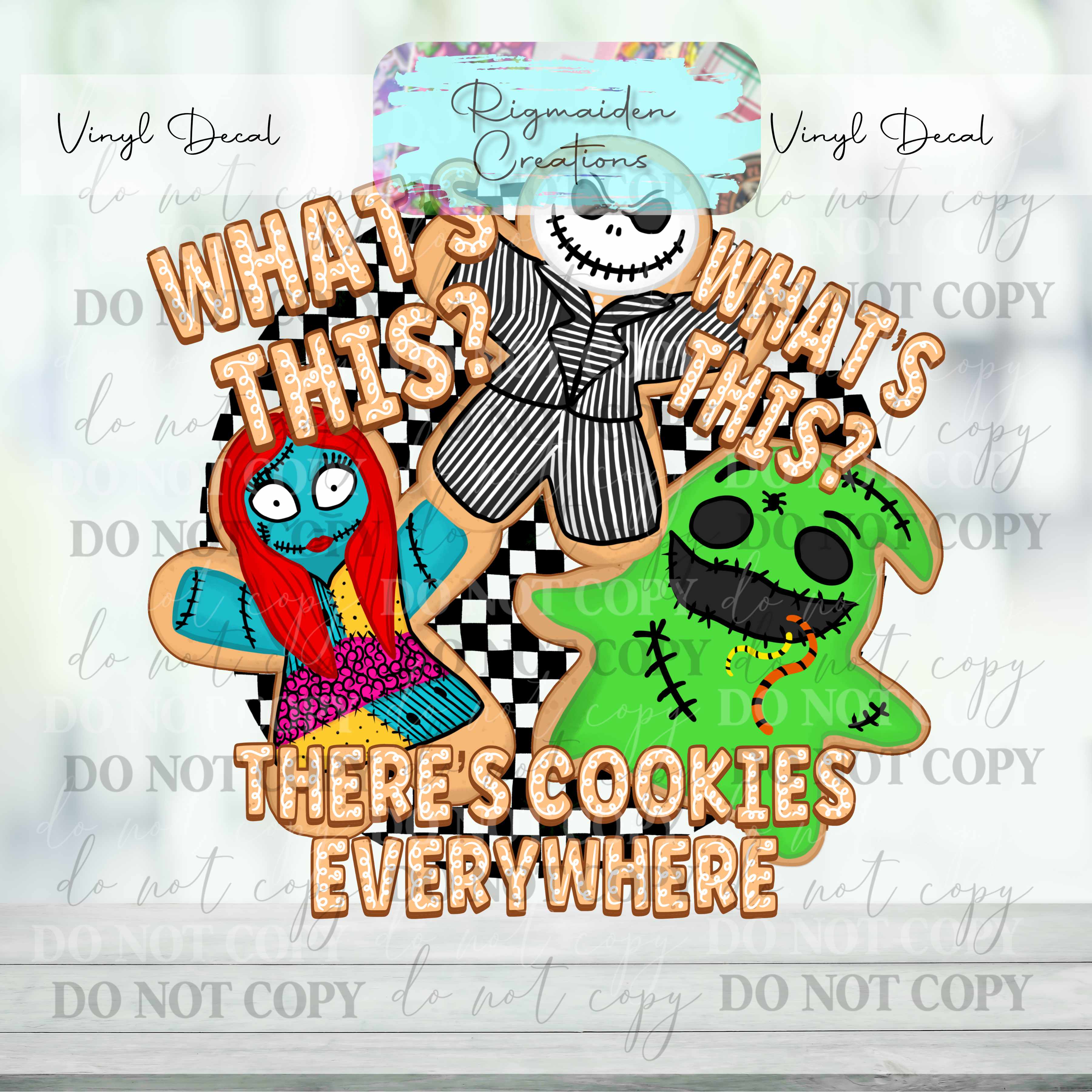 NBC Sugar Cookie Vinyl Decal