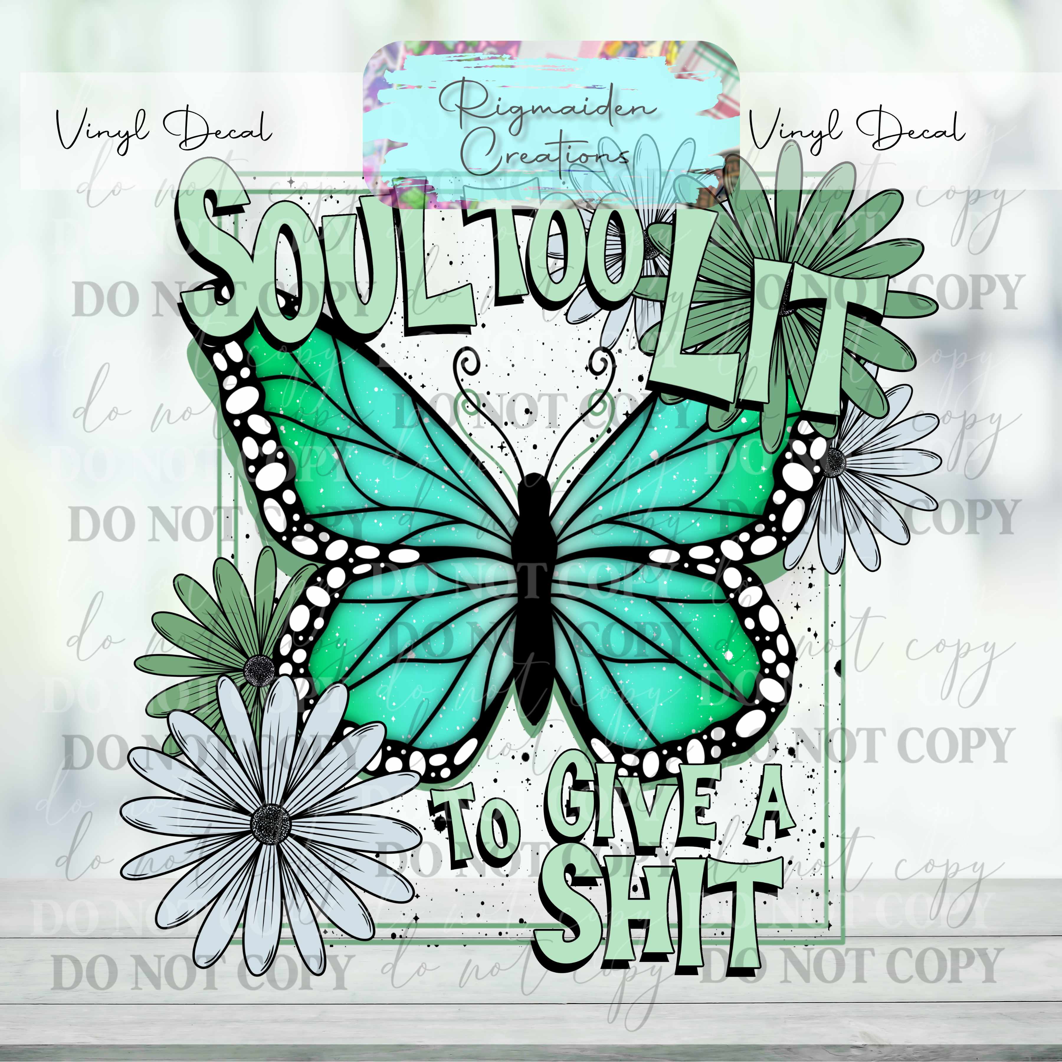 Soul to Lit Vinyl Decal