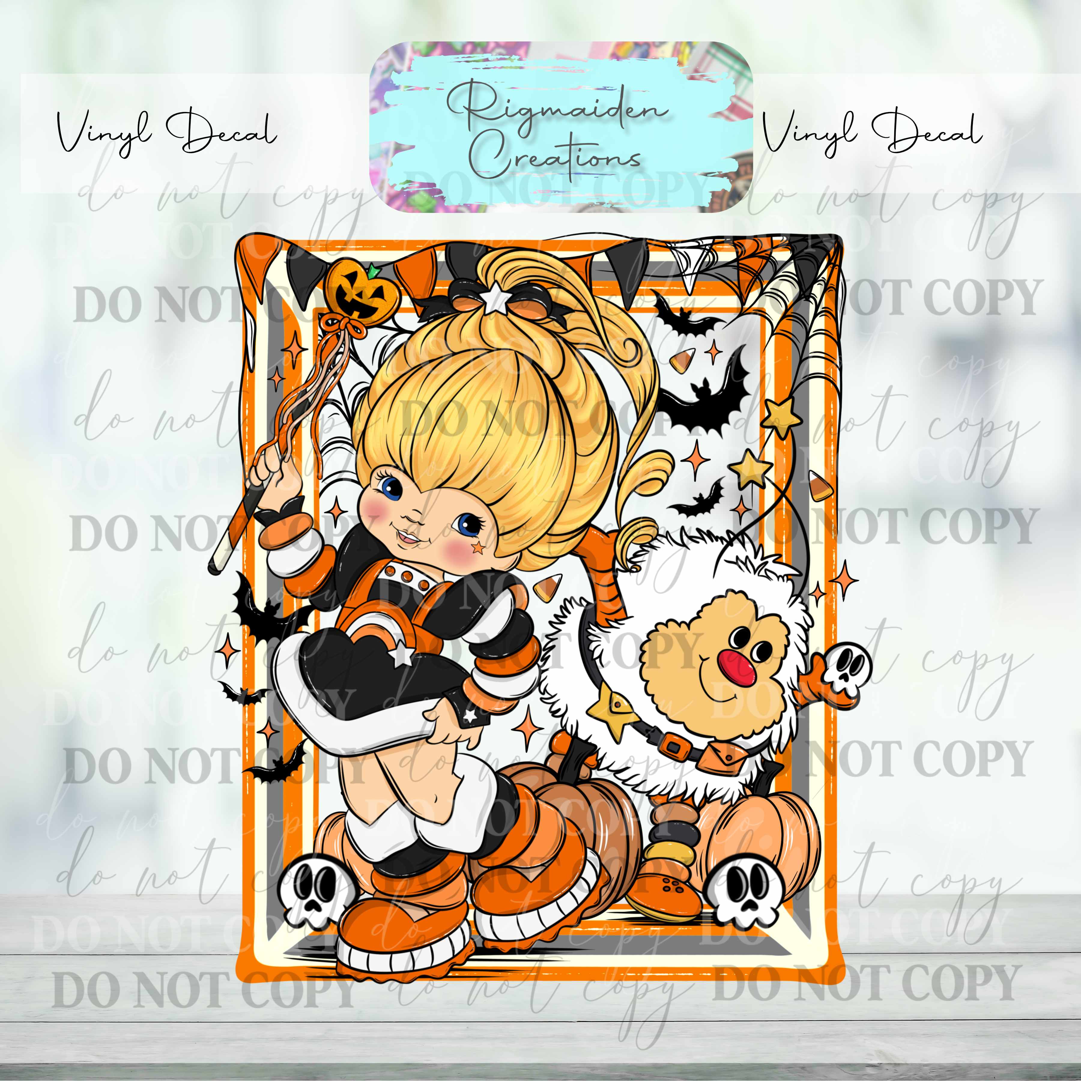 Spooky Bright Vinyl Decal {Multiple}