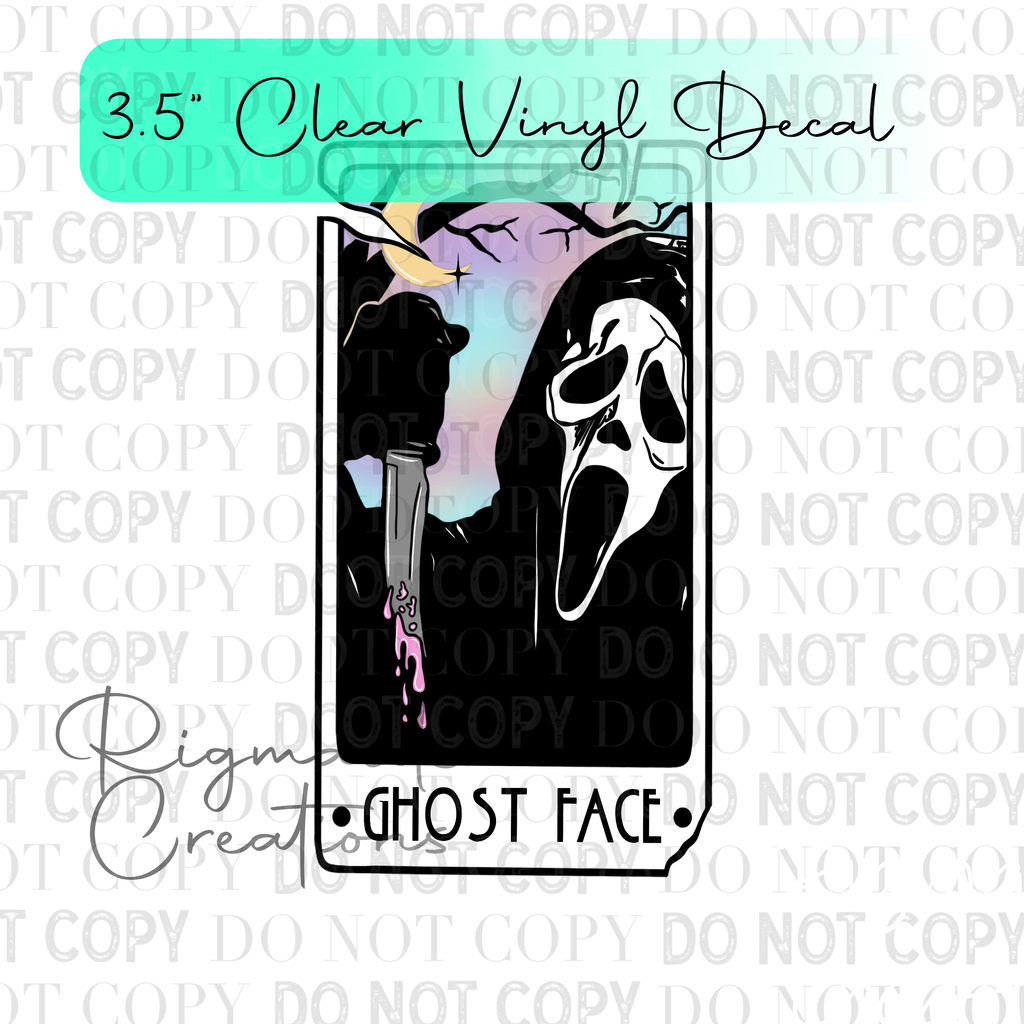 Pastel Horror Tarot Vinyl Decal {Multiple}