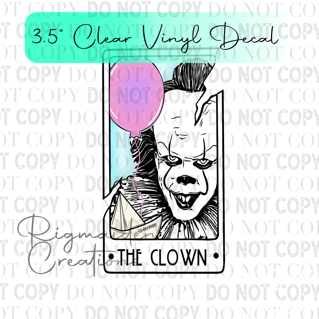 Pastel Horror Tarot Vinyl Decal {Multiple}