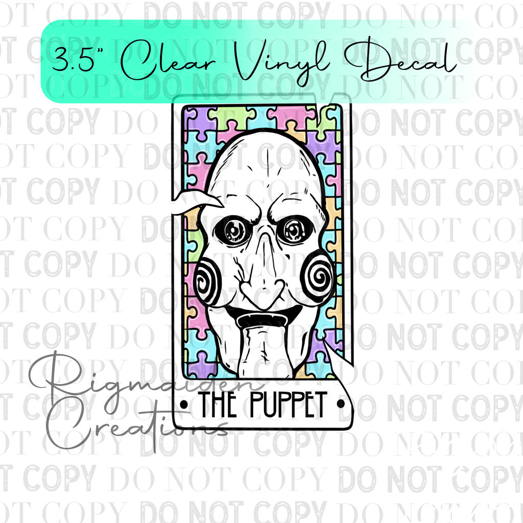 Pastel Horror Tarot Vinyl Decal {Multiple}