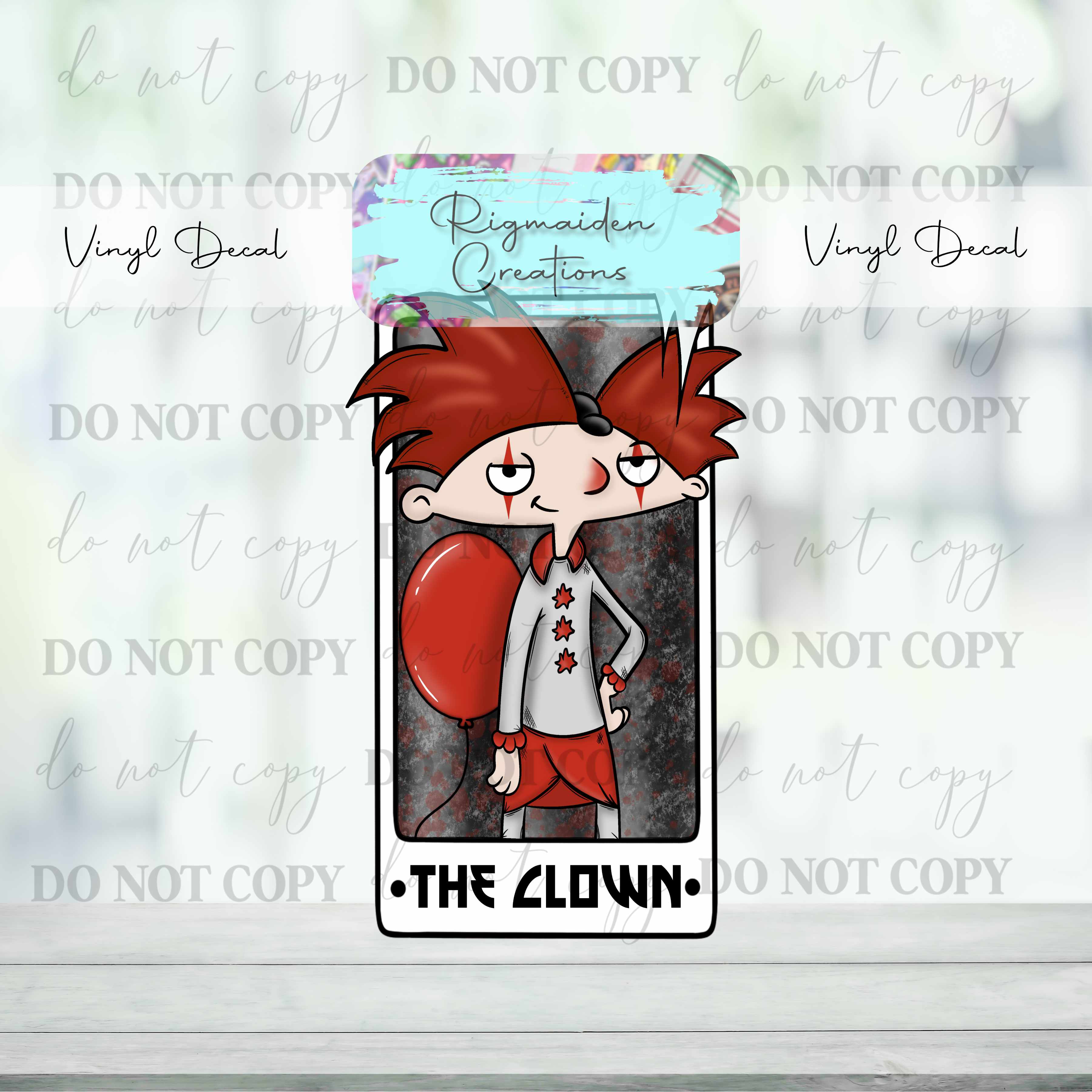 Nick at Night Tarot Vinyl Decal {Multiple}