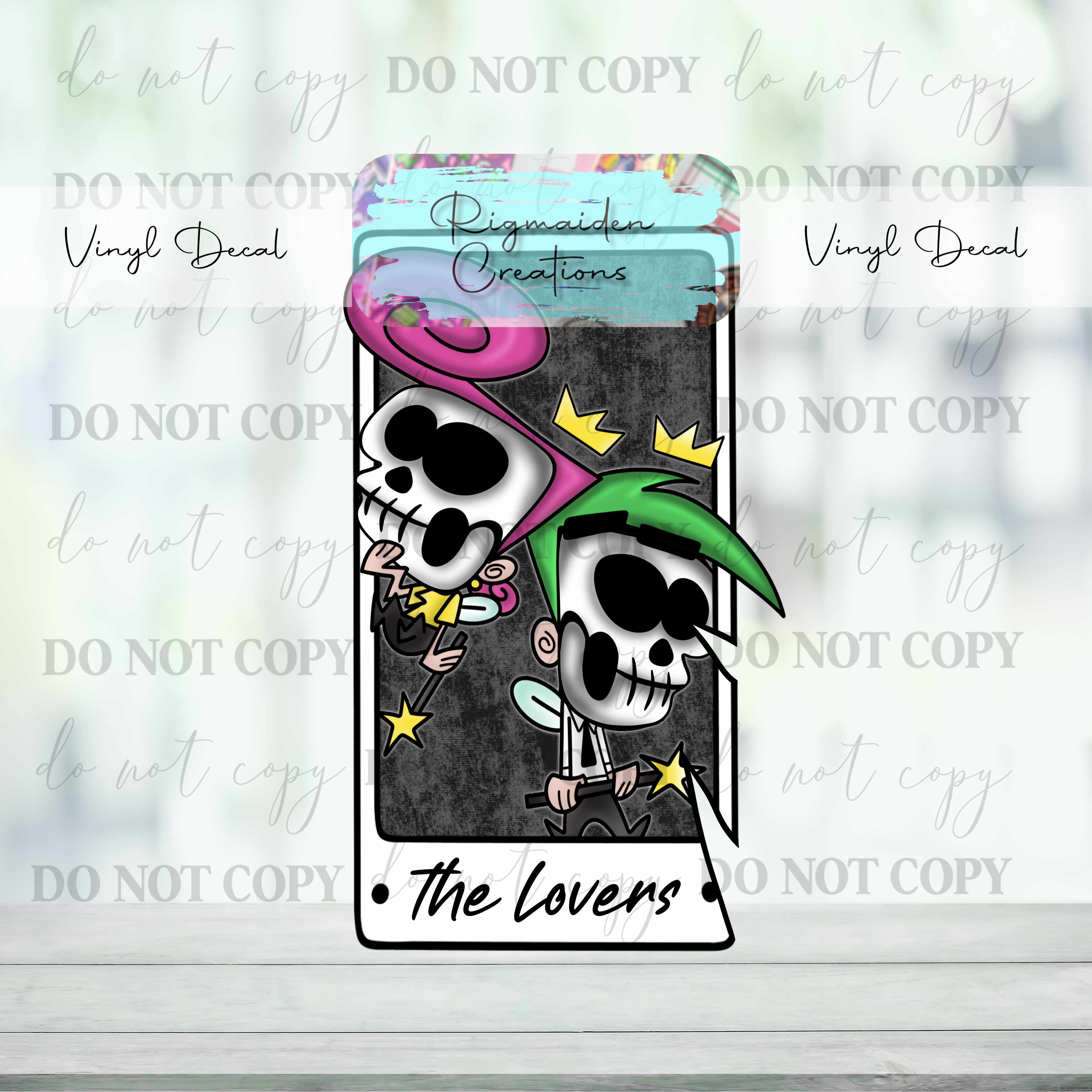 Nick at Night Tarot Vinyl Decal {Multiple}
