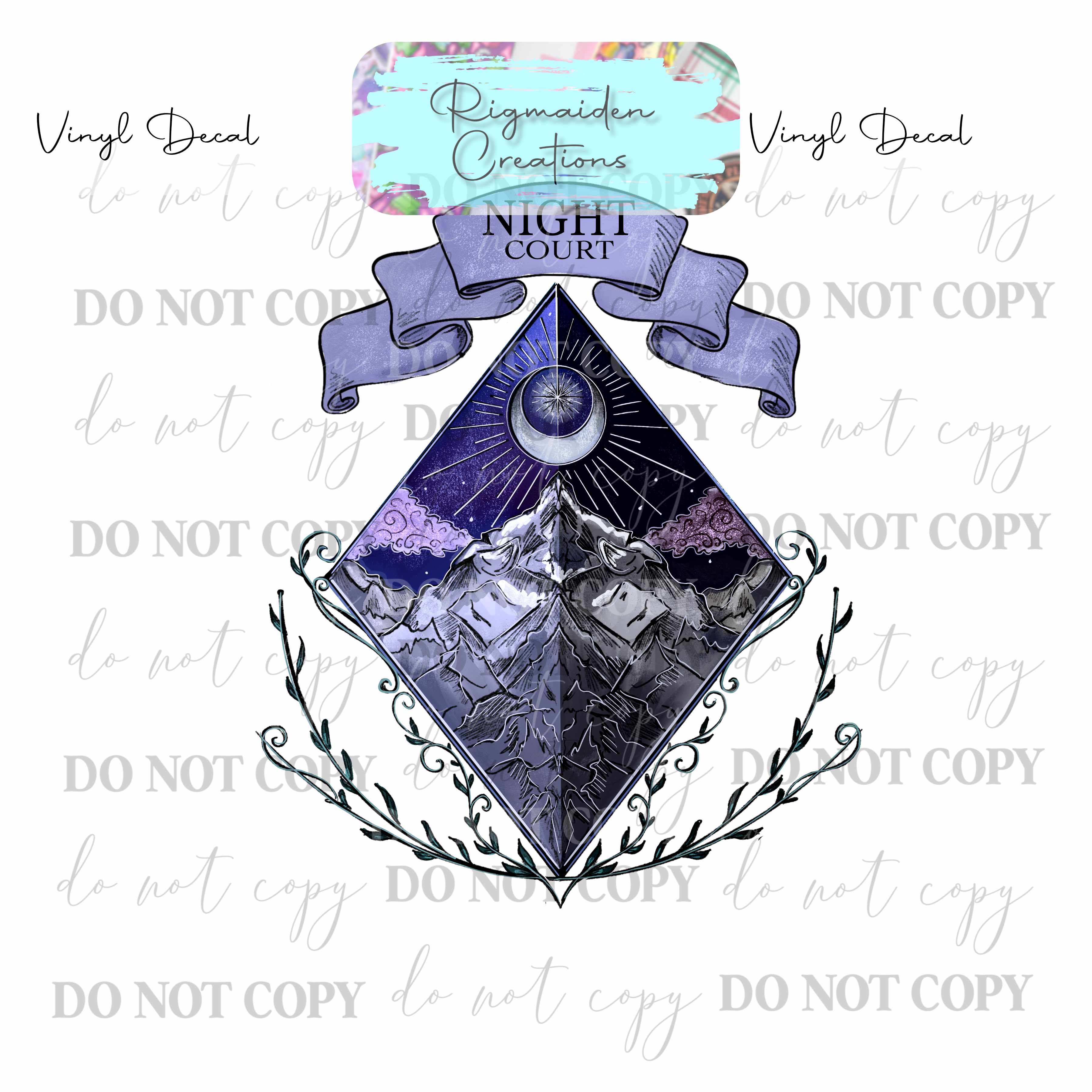 Night Court Vinyl Decal