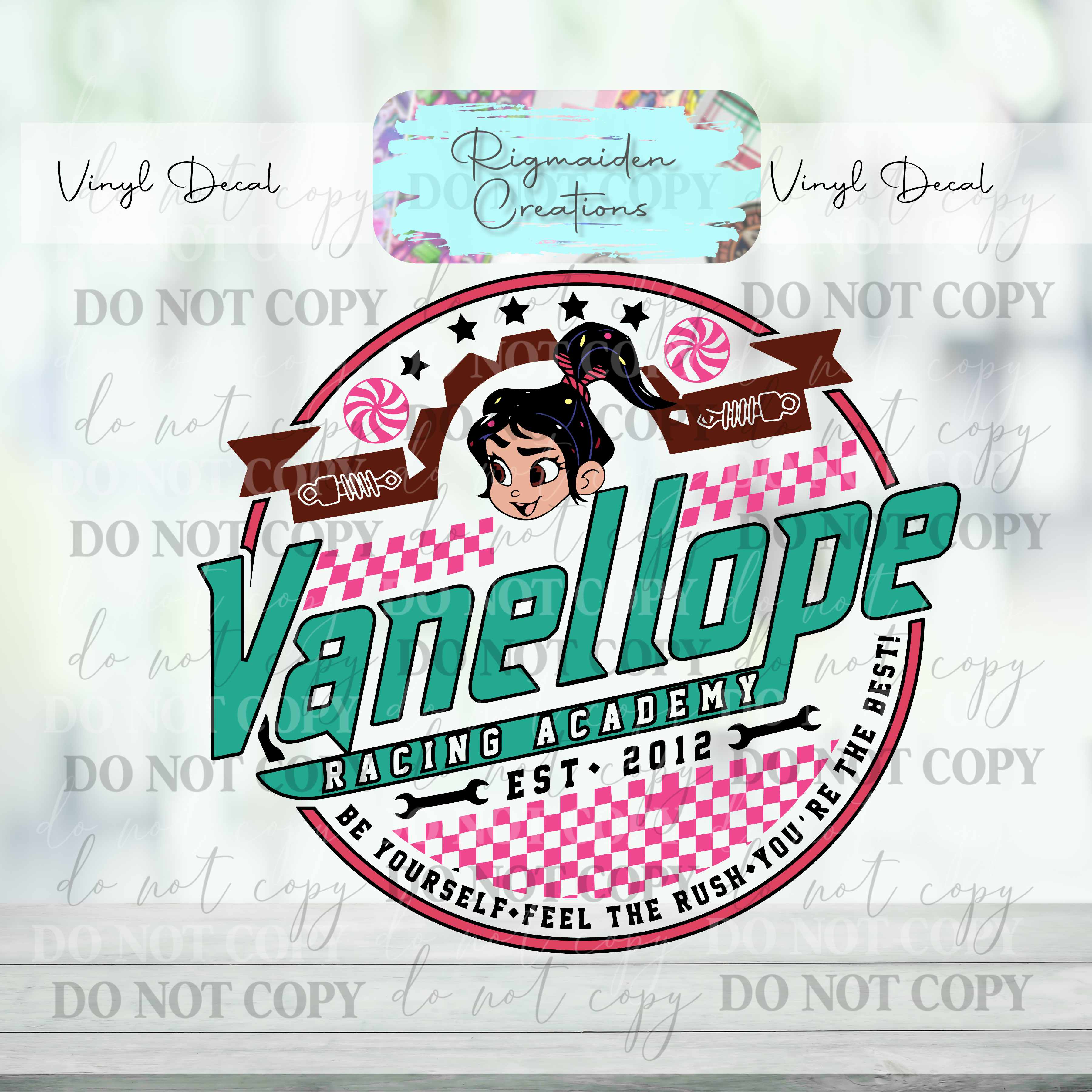 Candy Princess Racing Vinyl Decal