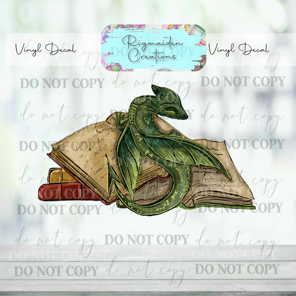 Acotar Dragons Vinyl Decal