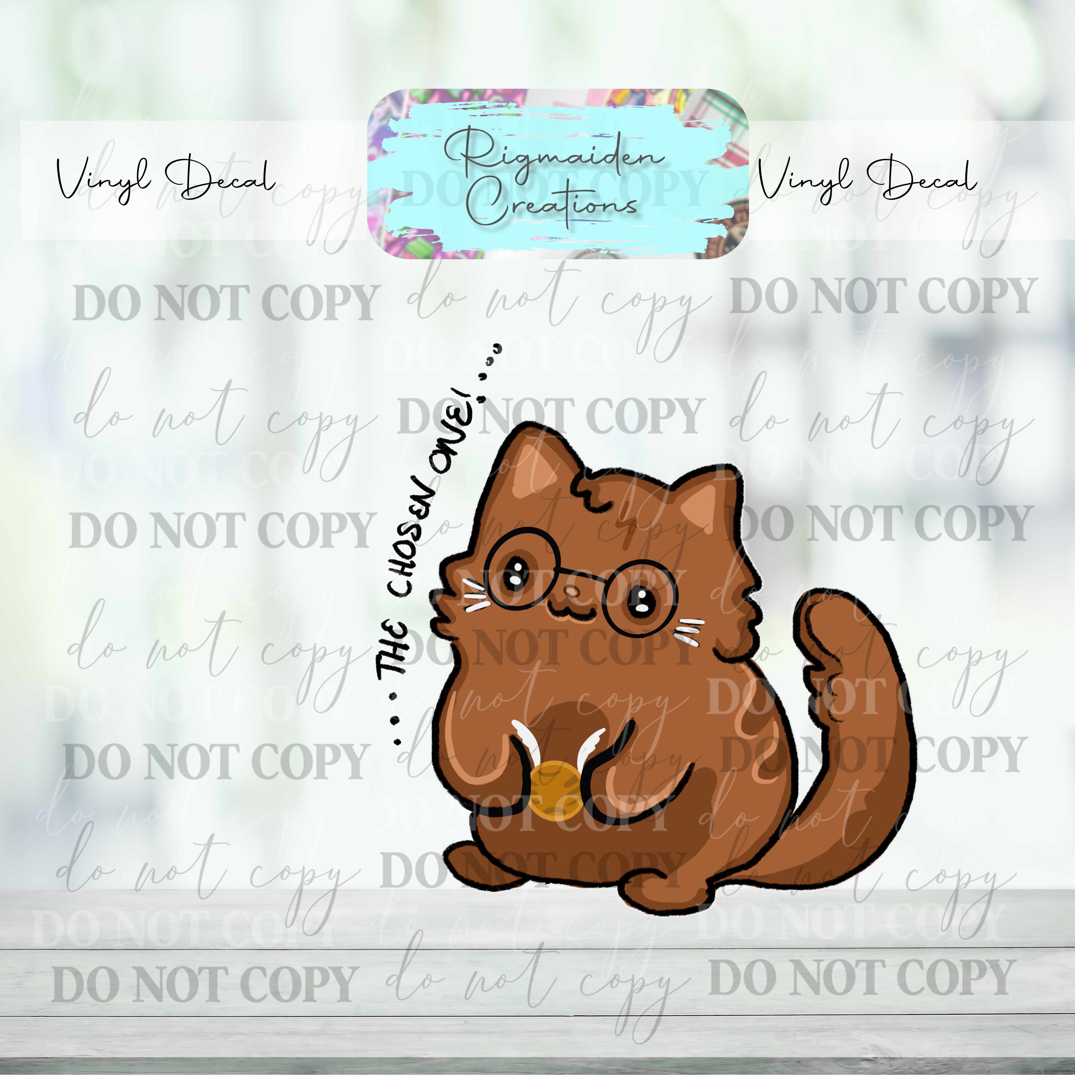 Wizard Cats Vinyl Decal