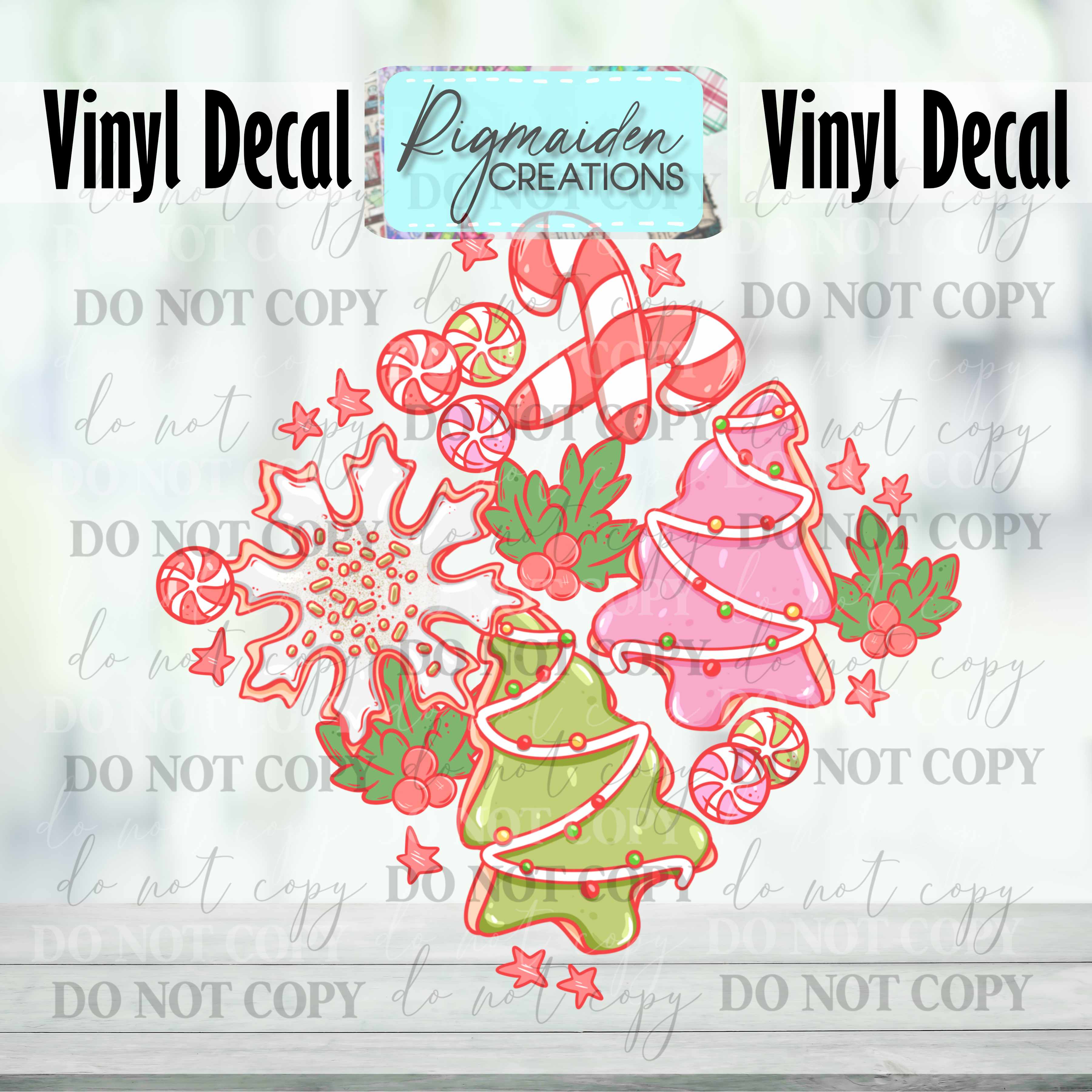 Christmas Treats Medley Decal