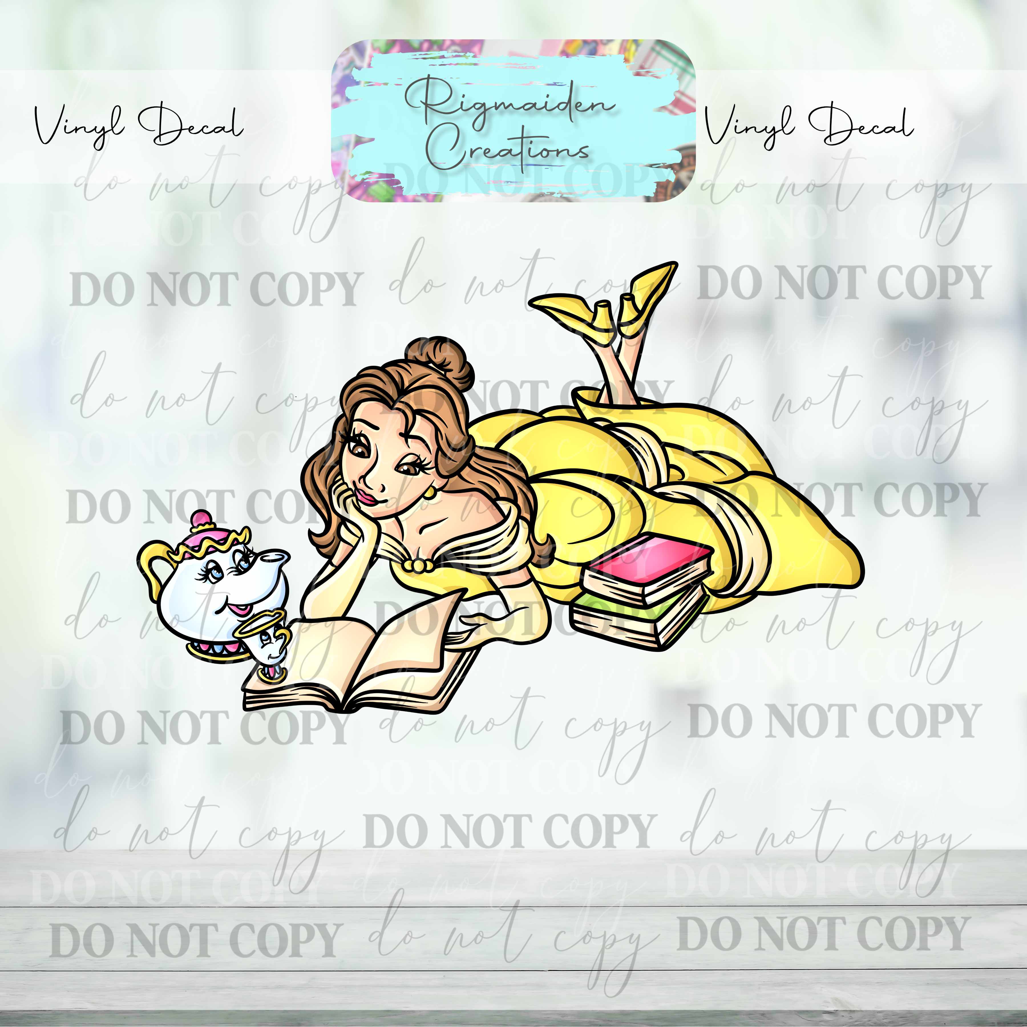 Belle Decal