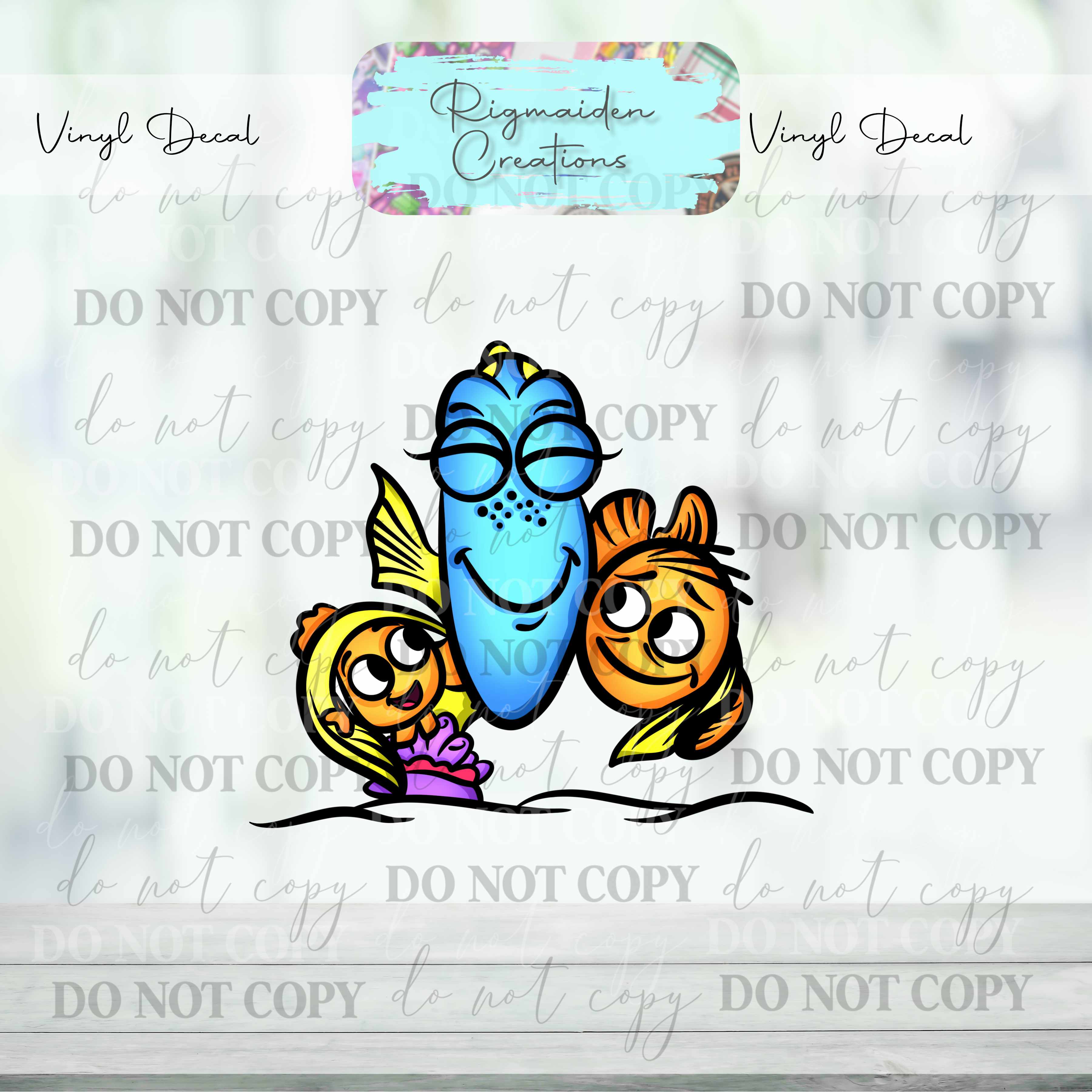 Dory Nemo Bright Decal