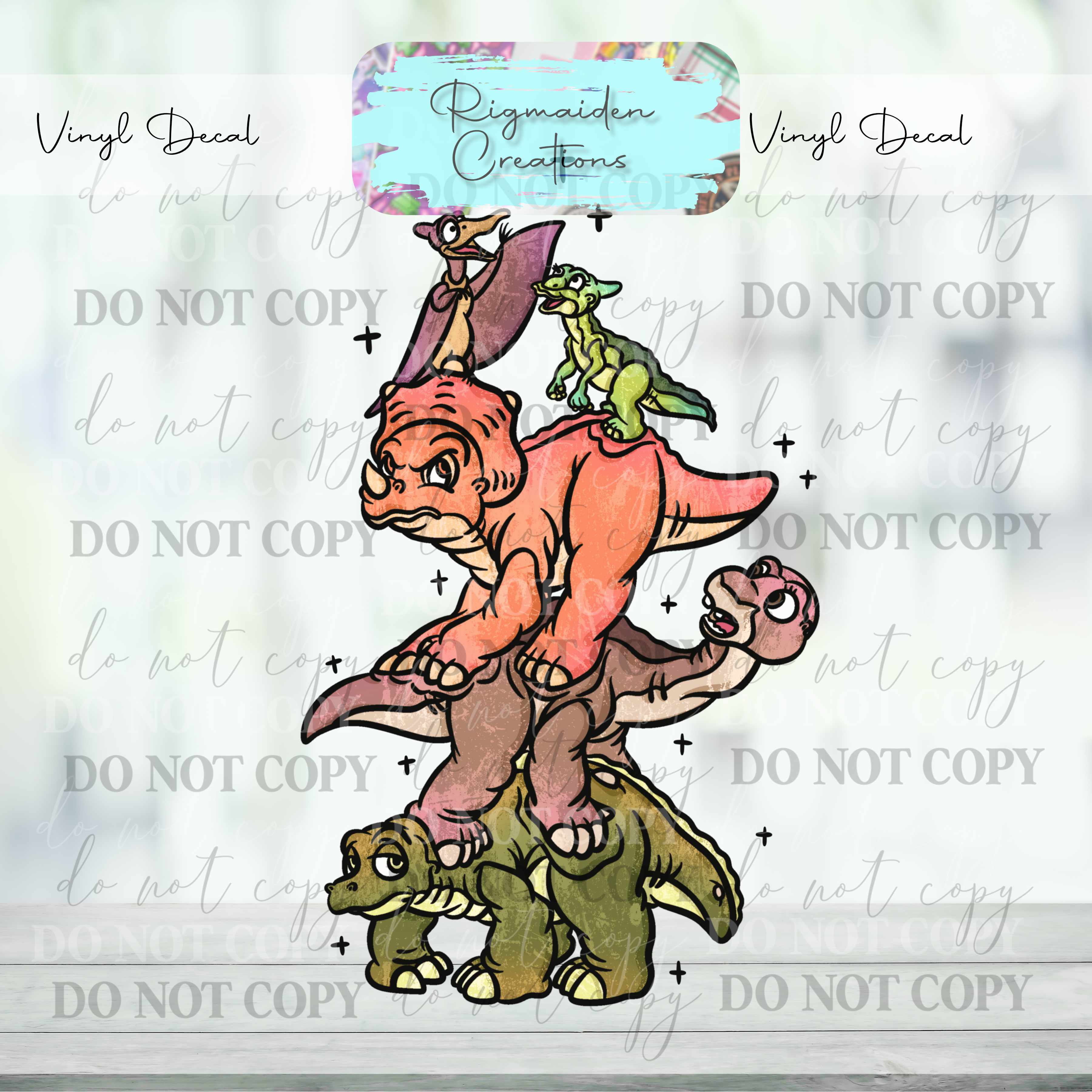 Land Before Time Decal