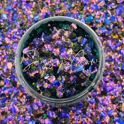 NIGHTSHADE - Chunky Color Shift Mixed Glitter