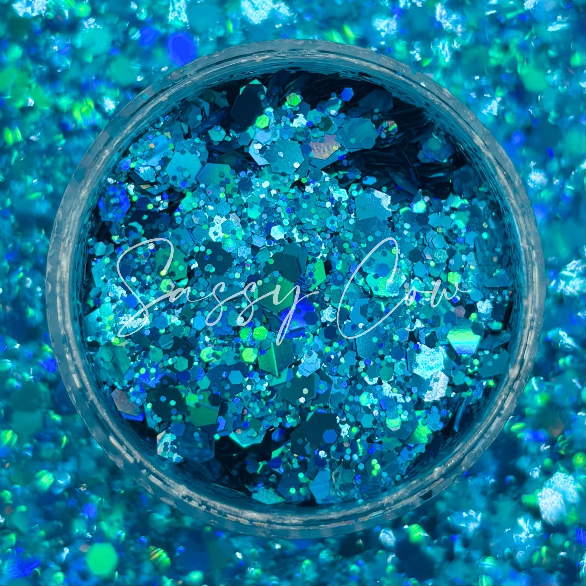 FLOUNDER - Chunky Super Holographic Glitter Mix