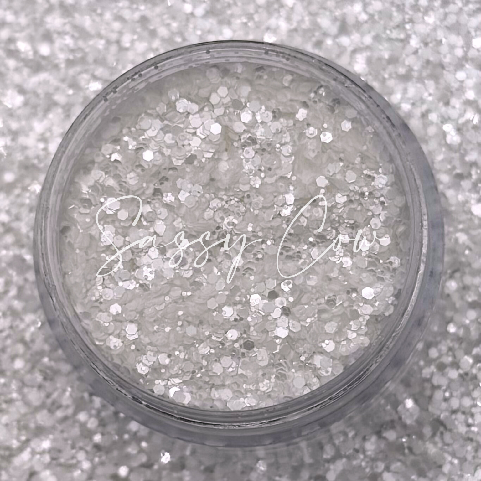 BABY'S BREATH - Mini Chunky Pearl Matte Glitter Mix