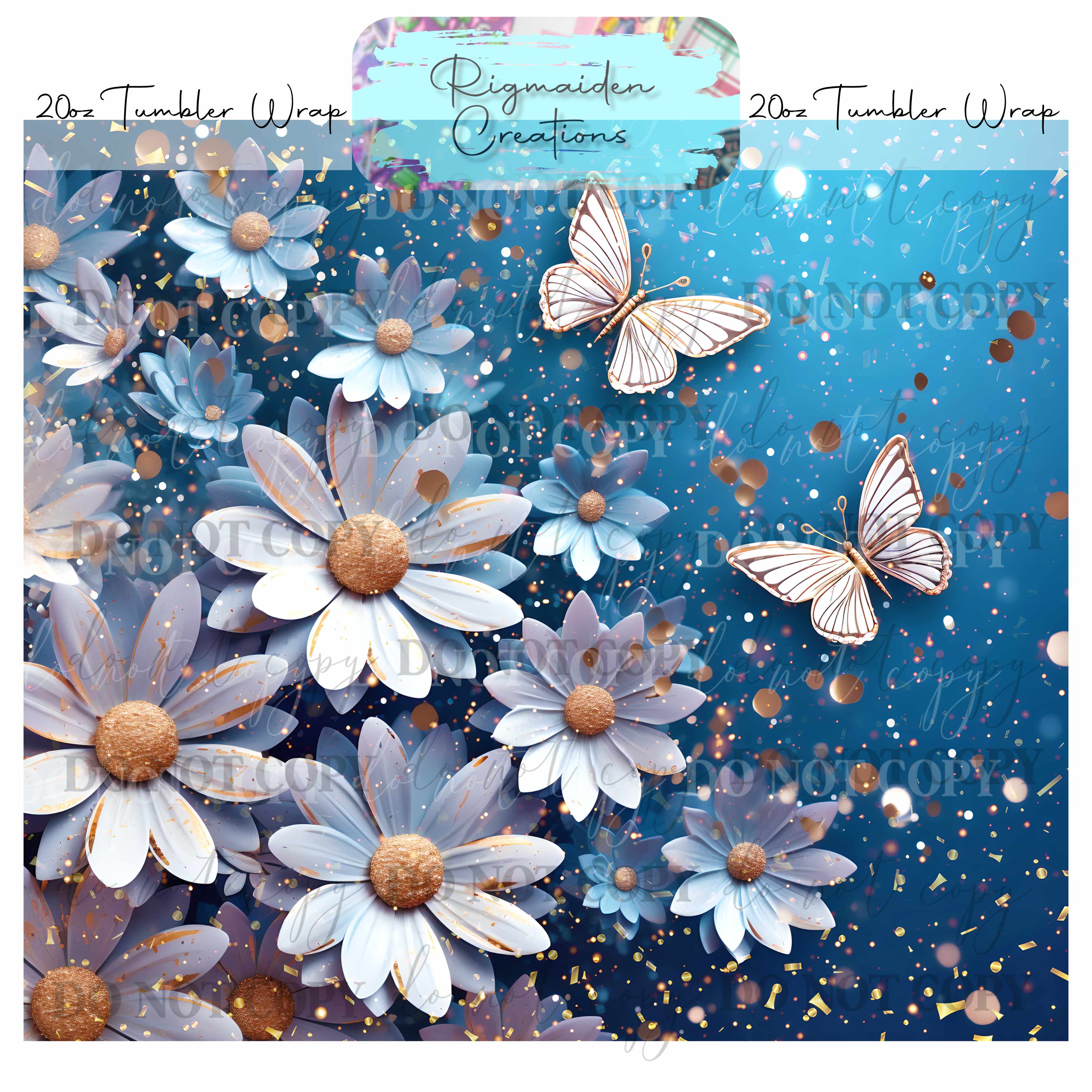 Creature 3D Effect - 20oz Tumbler Wrap  {Multiple}