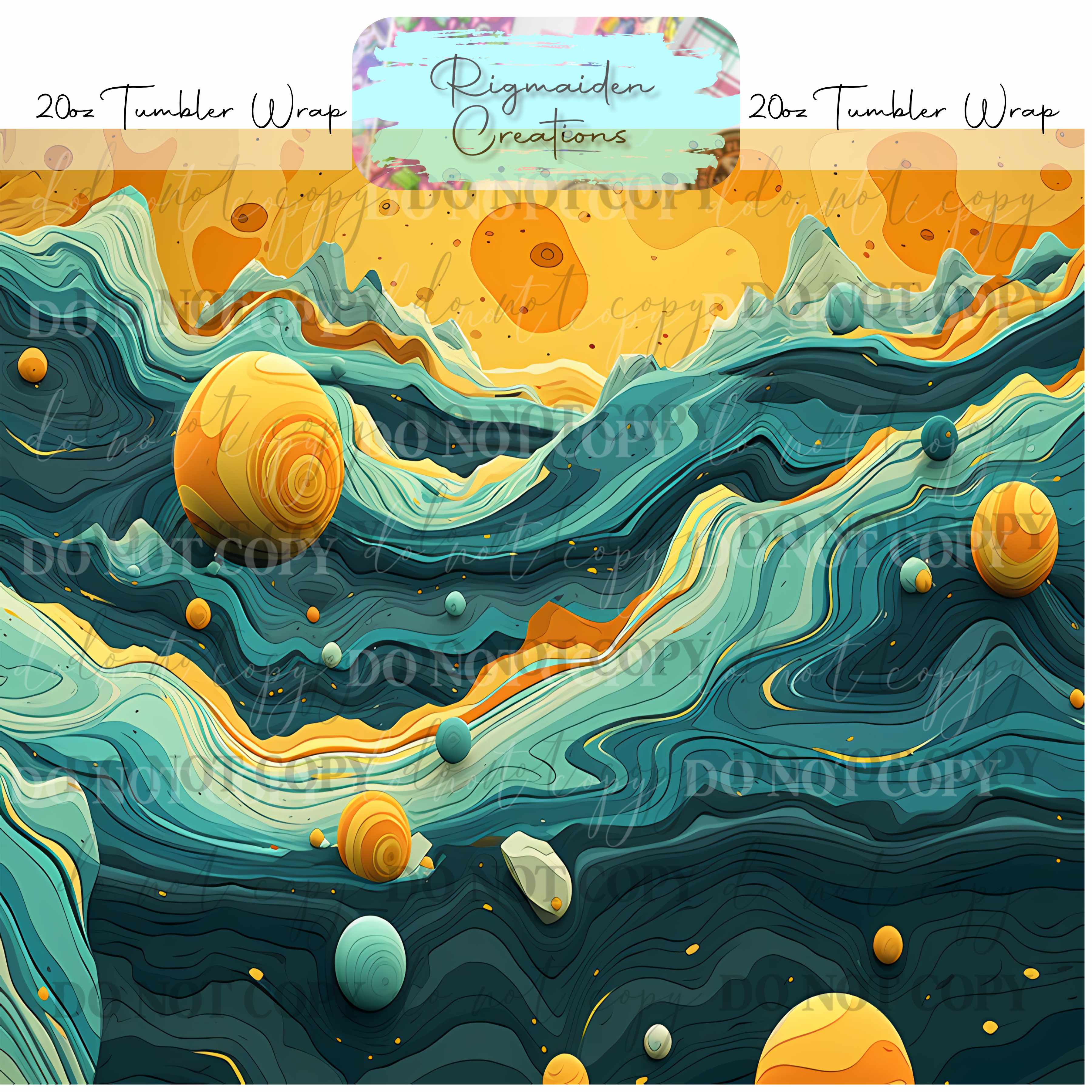 Outer Space - 20oz Tumbler Wrap {Multiple}