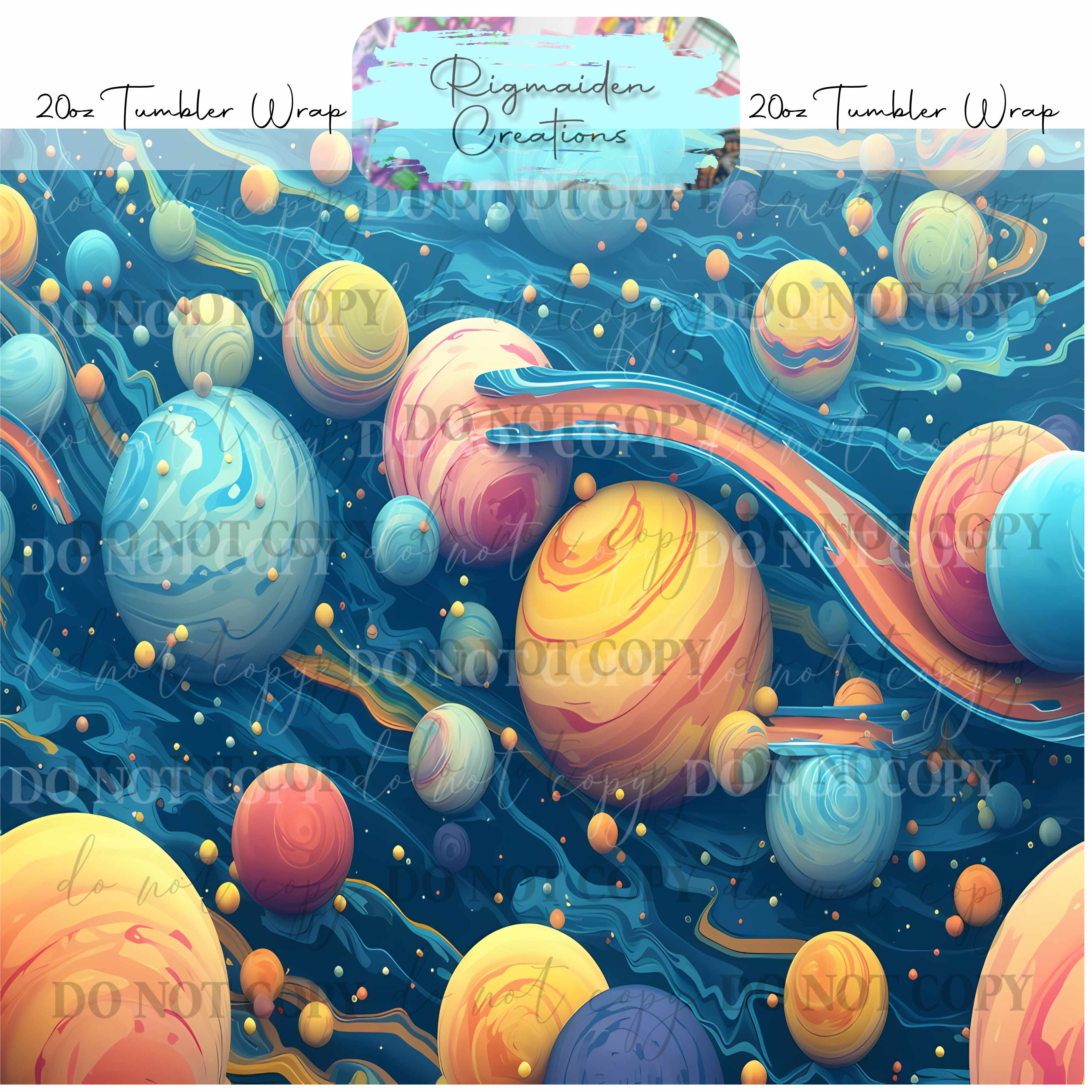 Outer Space - 20oz Tumbler Wrap {Multiple}